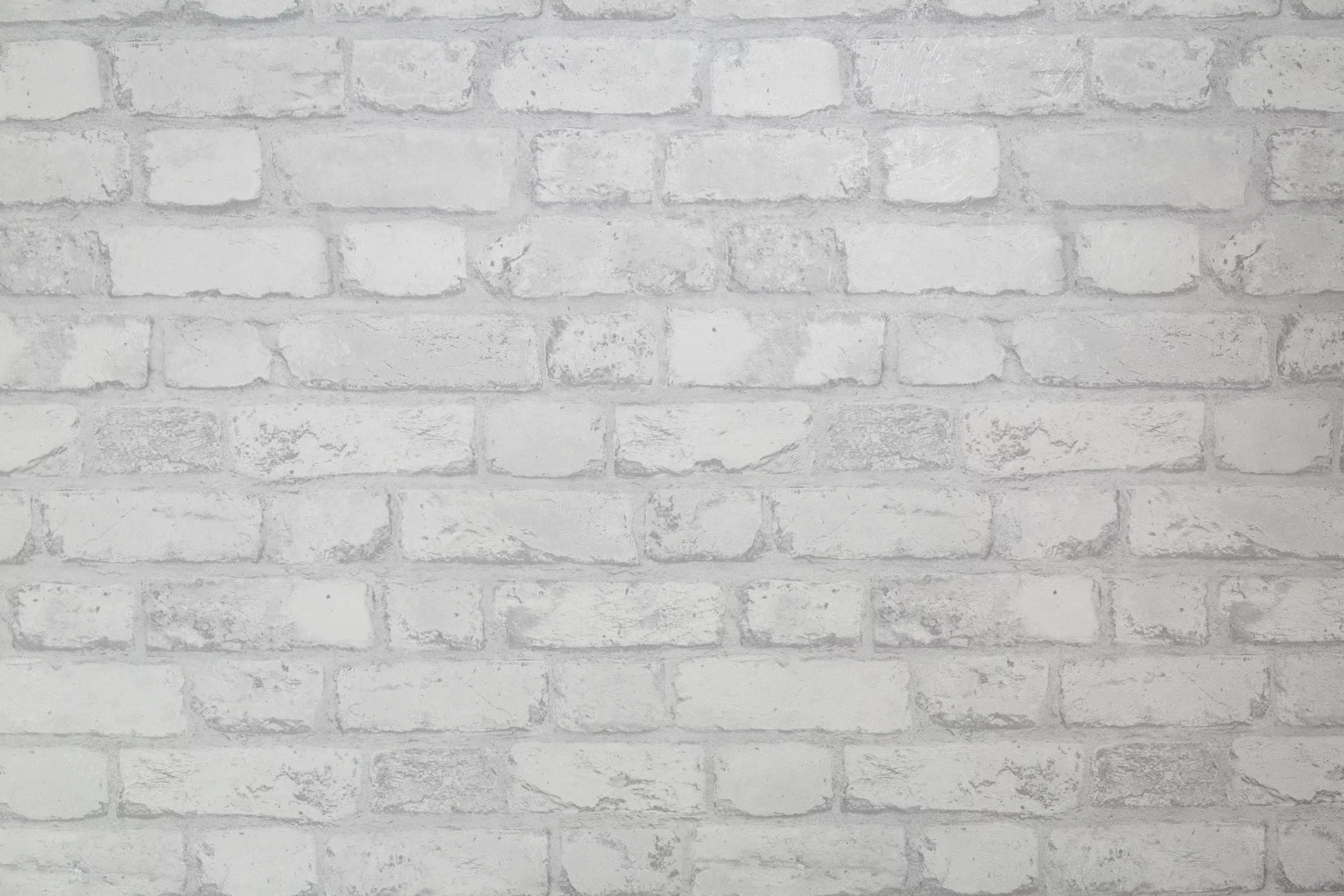 Изображение товара Обои флизелиновые PALITRA home Маттони белые 10,05х1,06м с кирпичным рисунком