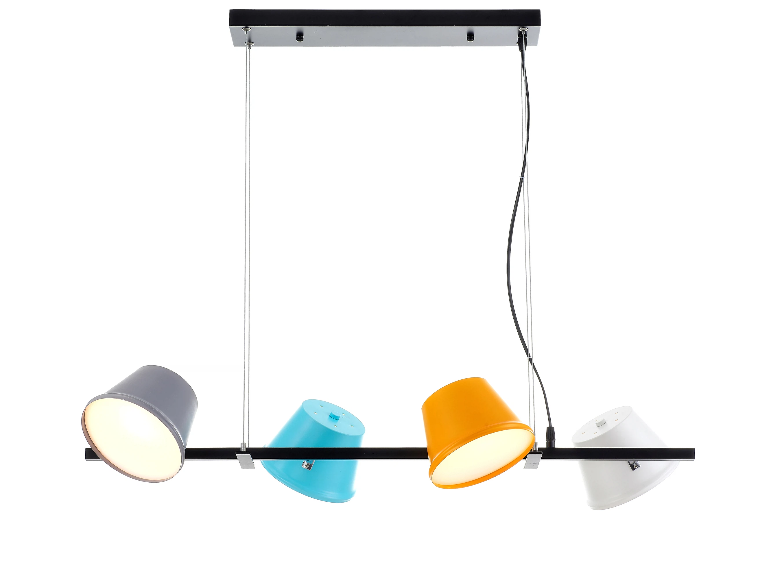 Изображение товара Подвесной светильник Freya Tint FR5179PL-04B Черный 4 E14 5Вт