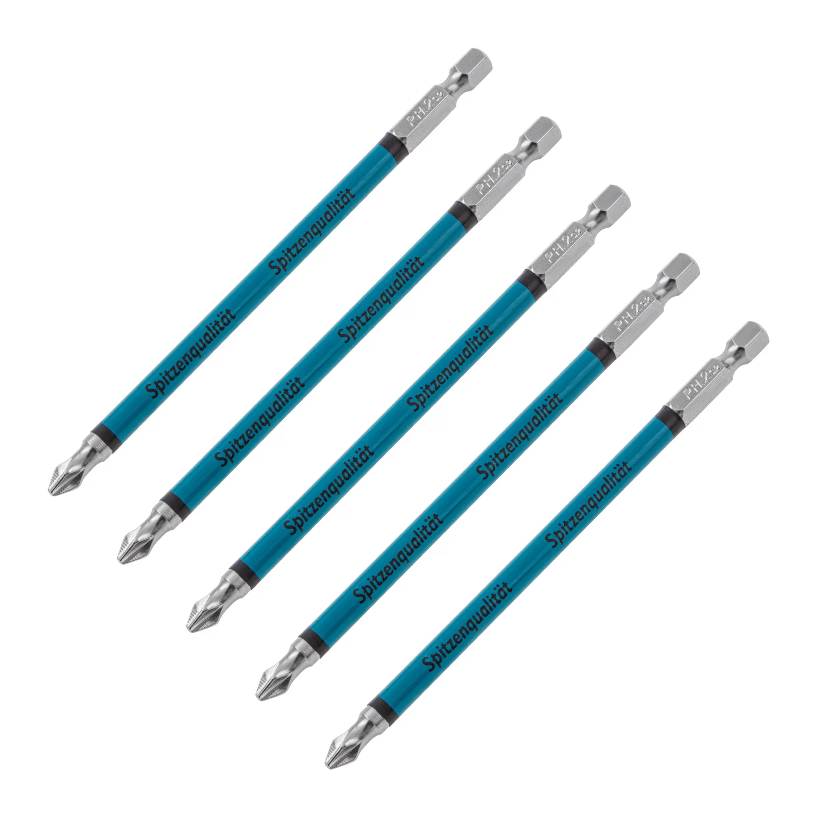 Изображение товара Набор бит PH2 x127 мм Gross 11202, сталь S2, 5шт.