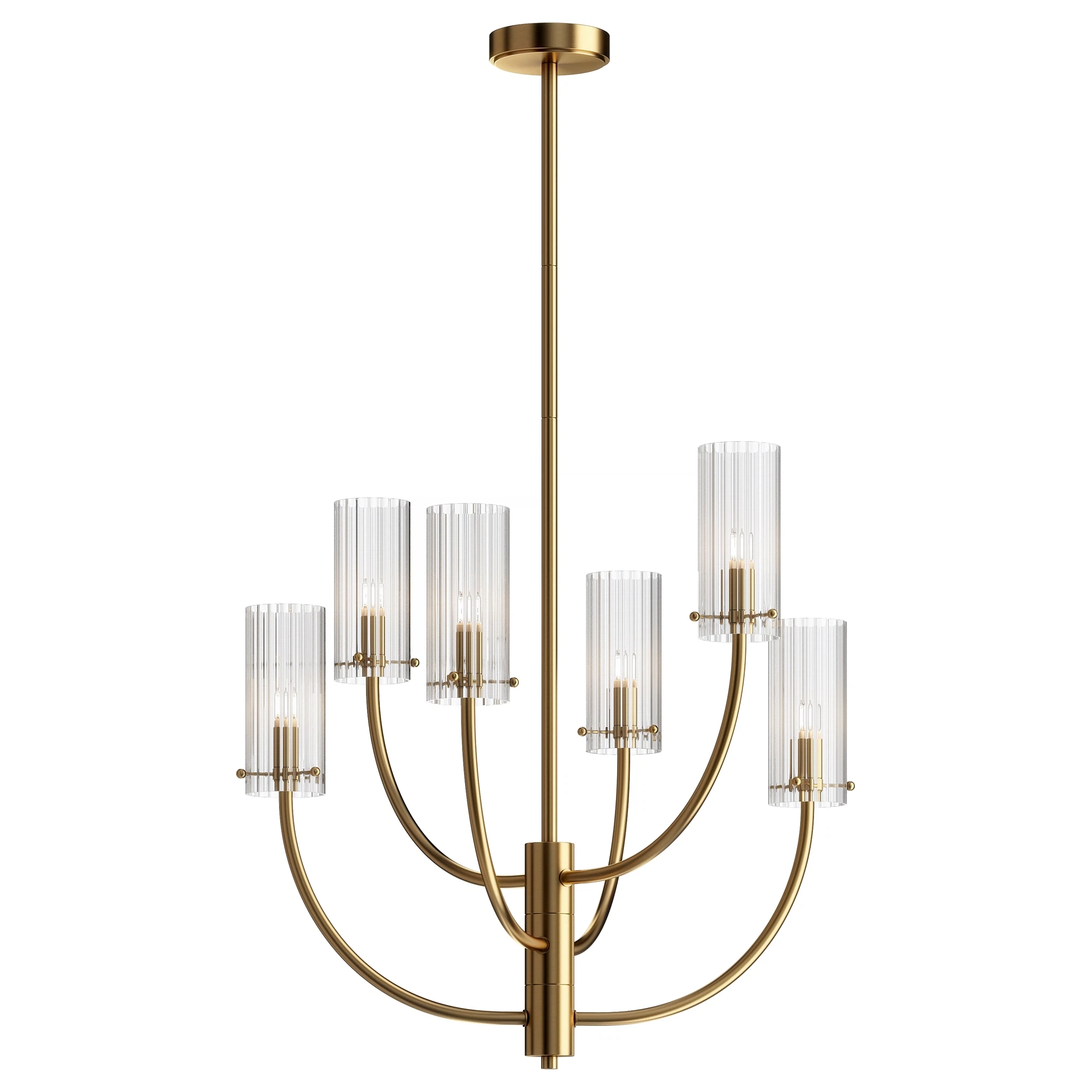 Изображение товара Люстра Maytoni Arco MOD223PL-06BS Латунь Изображение товара Люстра Maytoni Arco MOD223PL-06BS Латунь