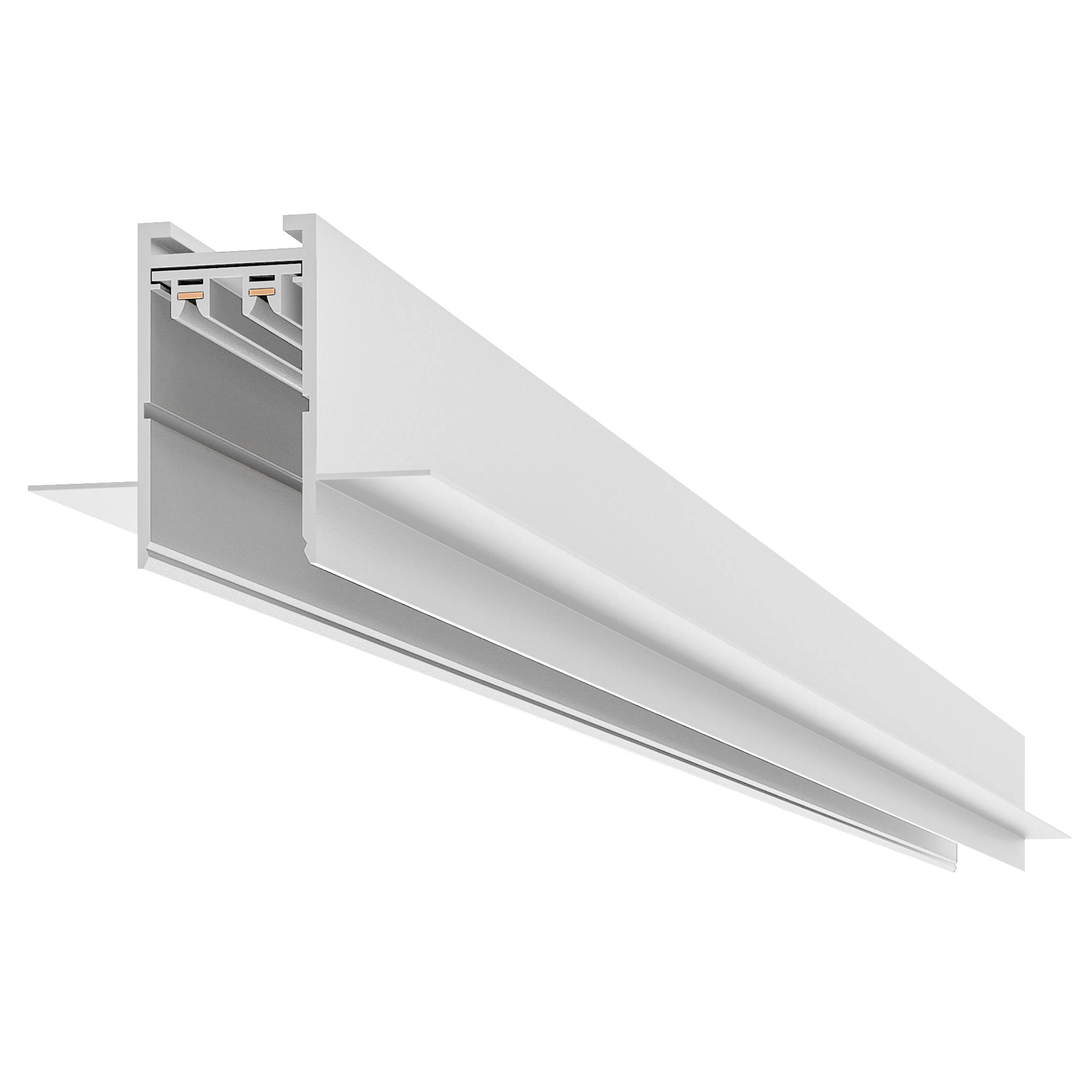Изображение товара ST021.519.00 Шинопровод SKYLINE 220 встраиваемый ST-Luce Белый Длина 1 000мм Изображение товара ST021.519.00 Шинопровод SKYLINE 220 встраиваемый ST-Luce Белый Длина 1 000мм