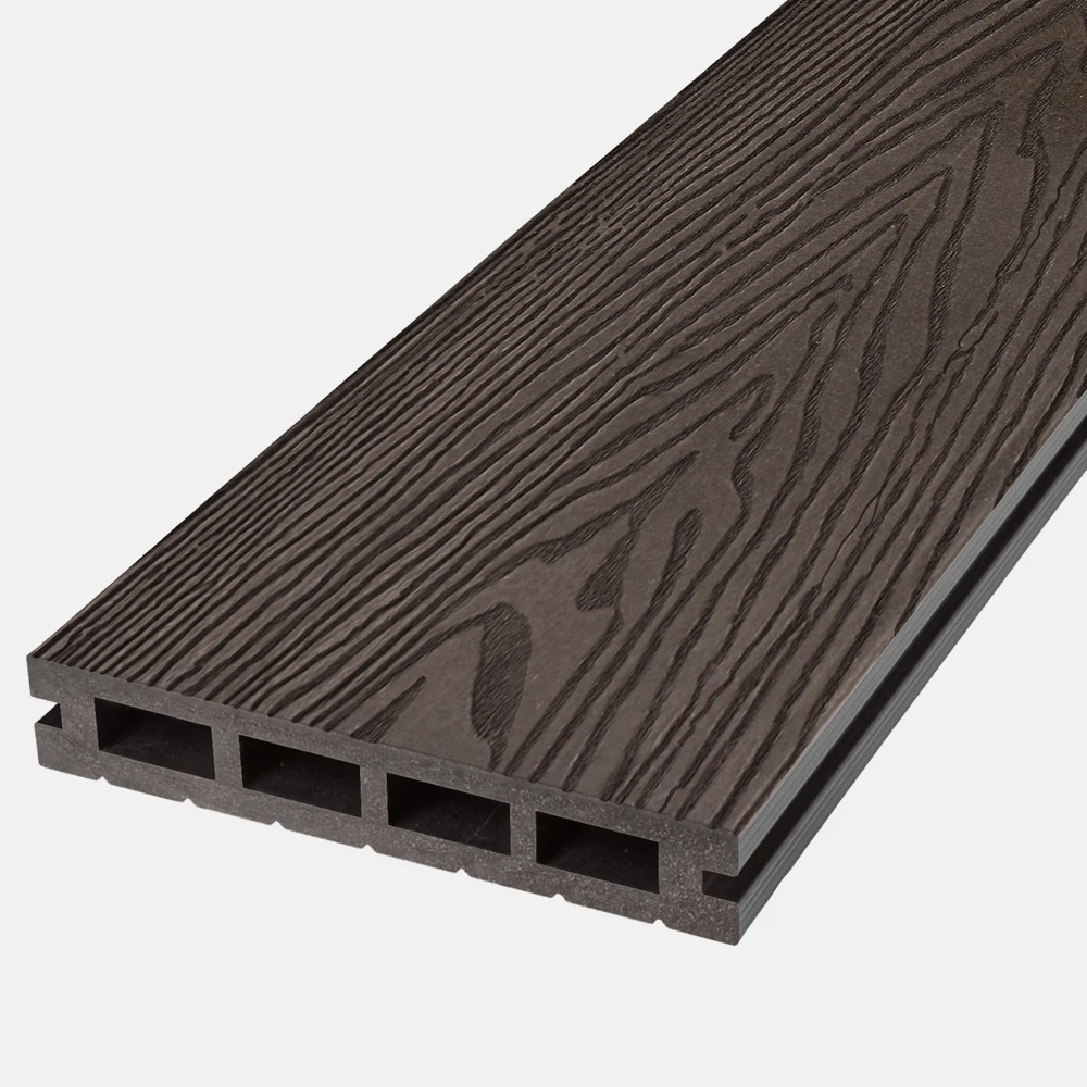 Изображение товара Террасная доска Deck Ecology 25х147х2000 мм с 3D тиснением Изображение товара Террасная доска Deck Ecology 25х147х2000 мм с 3D тиснением