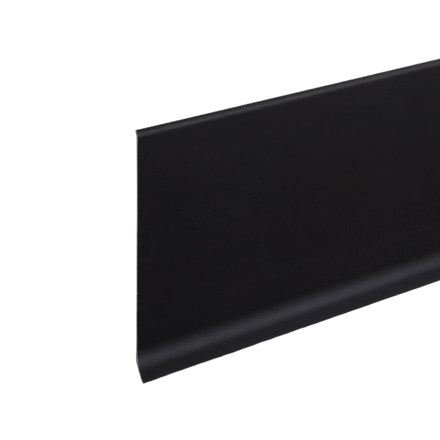 Изображение товара Алюминиевый плинтус Волшебная палочка 80 мм 3 м черный матовый