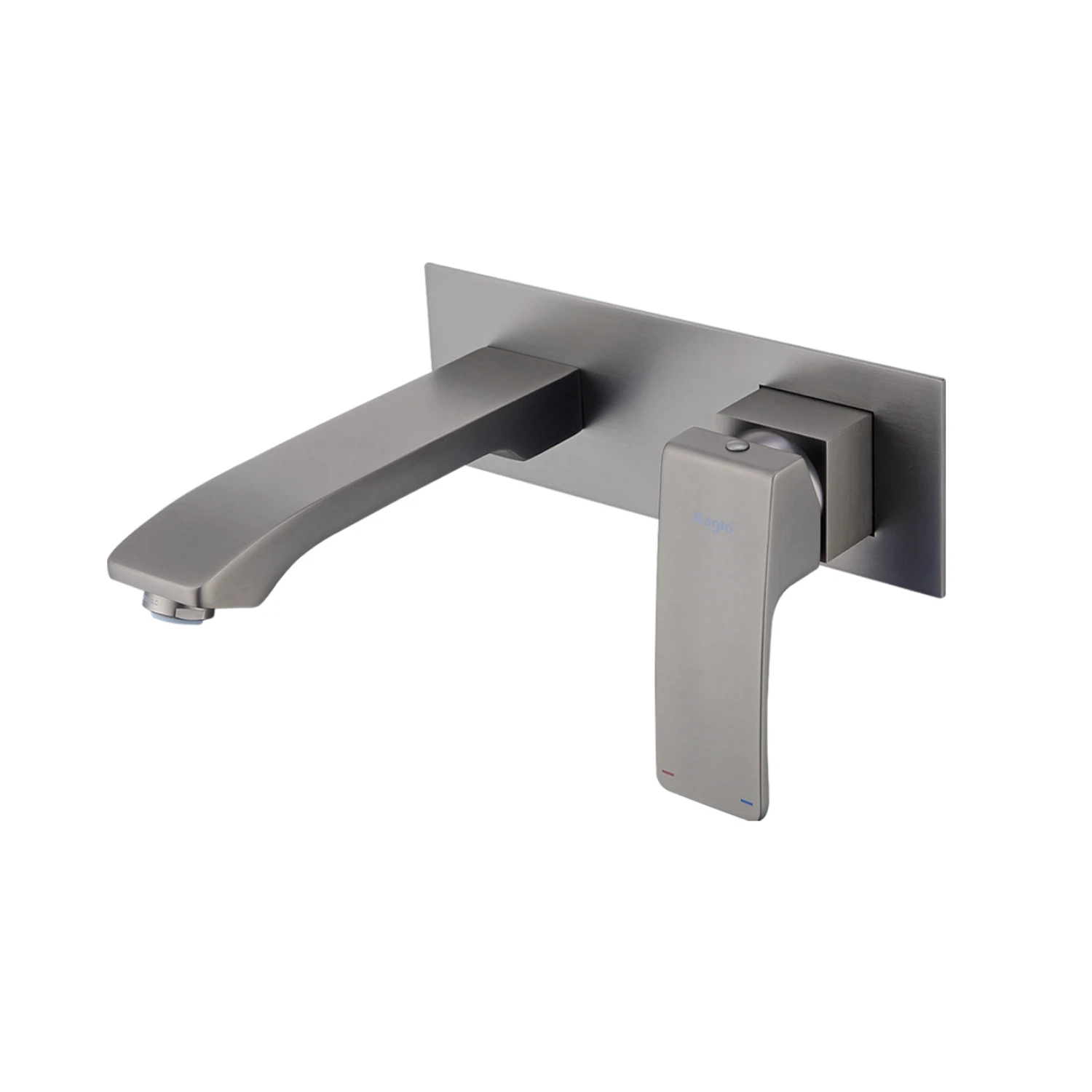 Изображение товара Рычажный встраиваемый смеситель для умывальника RAGLO R01 графит
