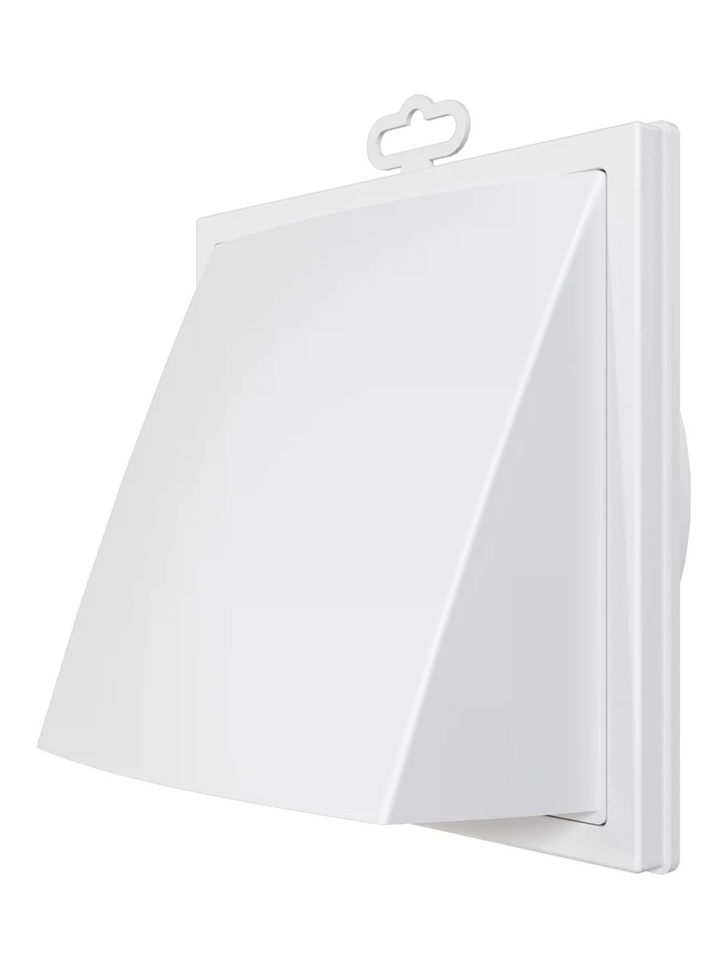 Изображение товара Выход стенной вытяжной с обратным клапаном 190х190 D150/160 белый