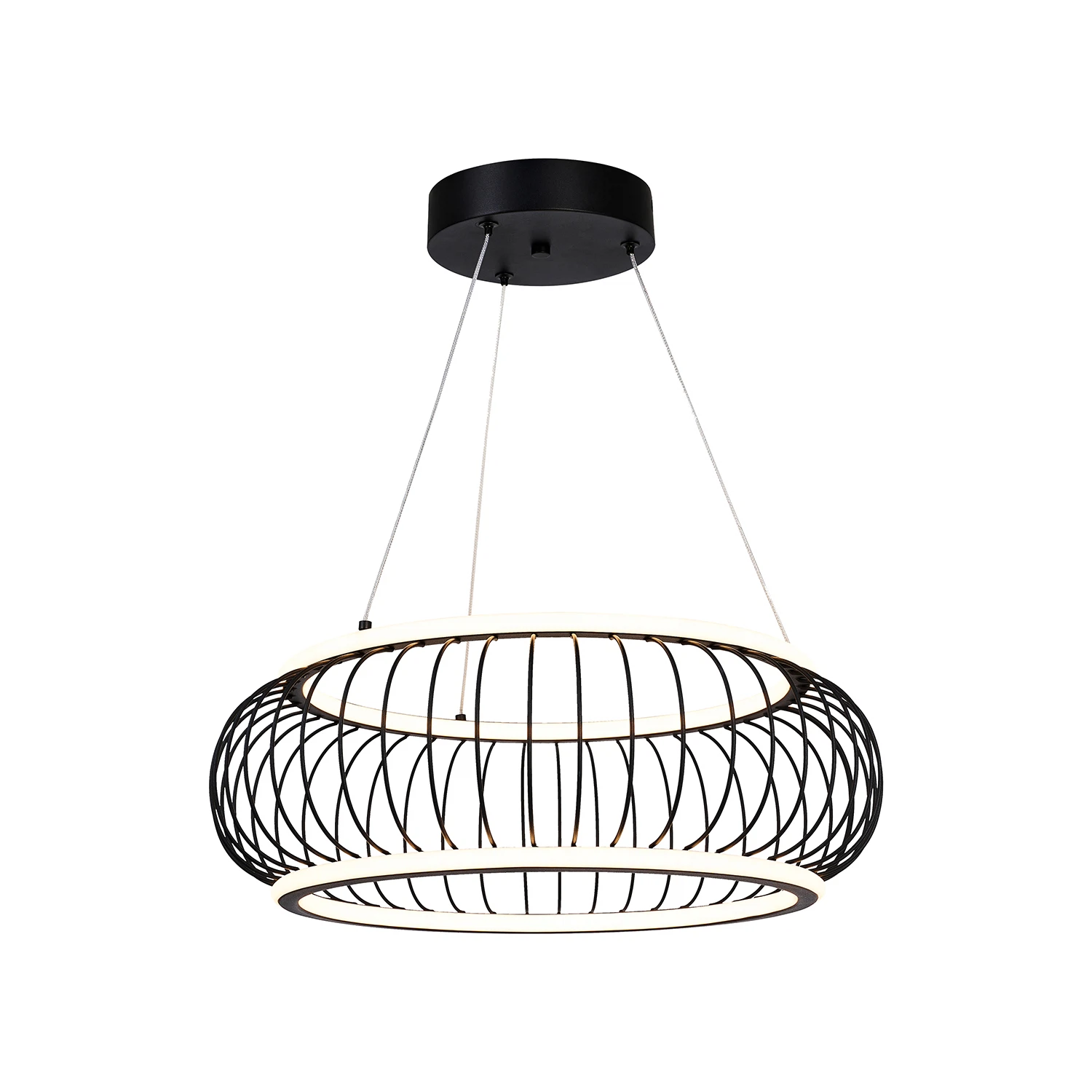 Изображение товара Подвесная люстра FAVOURITE Korg 4435-2P с LED и пультом, современный дизайн