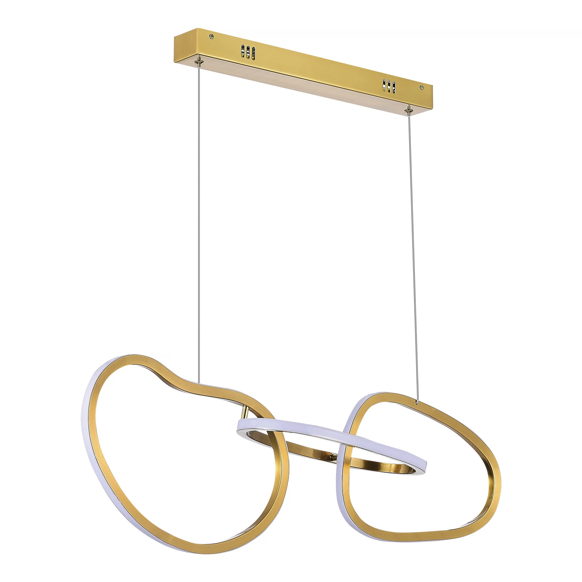 Изображение товара Подвесной светильник ST-Luce с асимметричными светодиодными кольцами, регулируемый, 26W