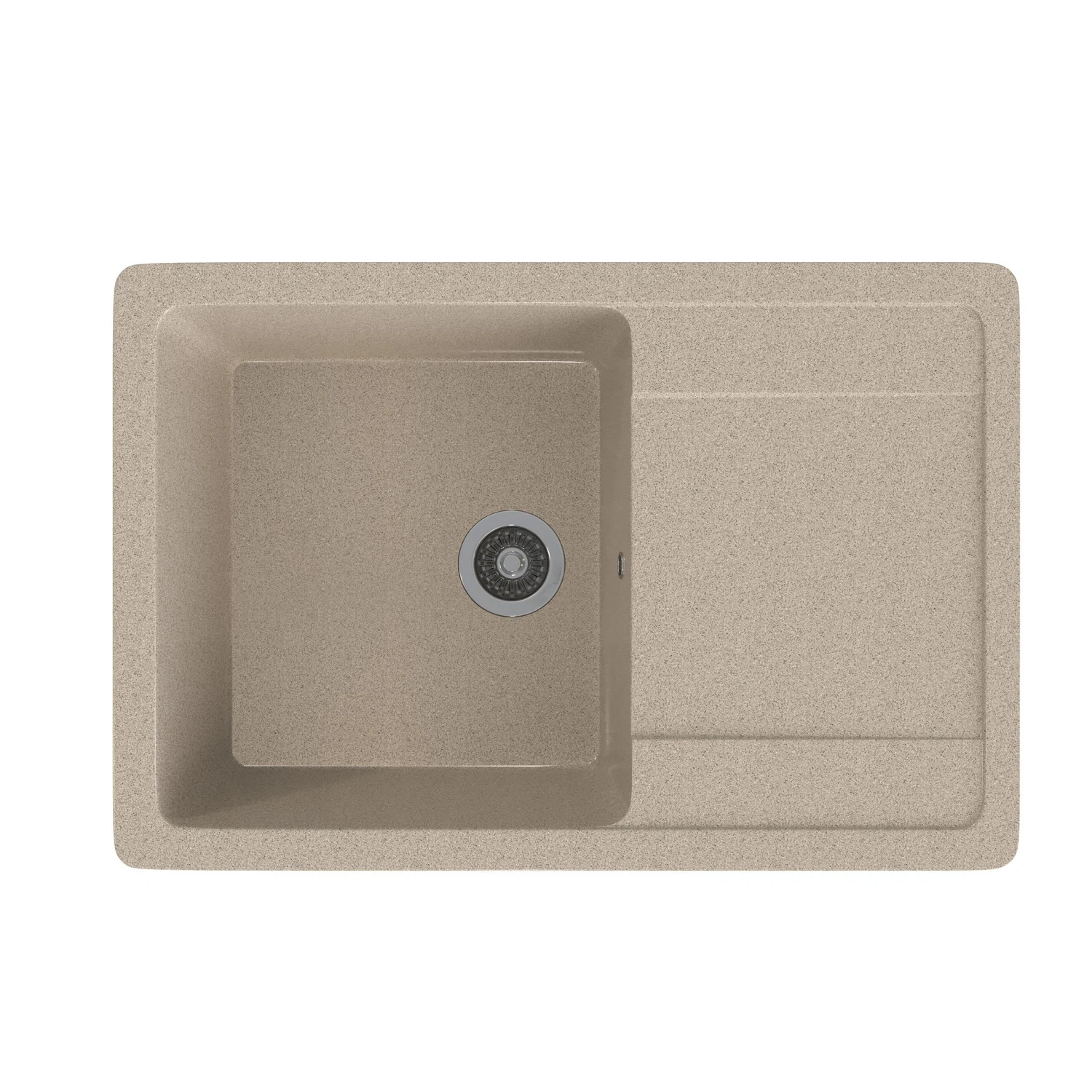 Изображение товара Мойка ML-GMS15 СТАНДАРТ с крылом, песочный (302), 640*505*185мм