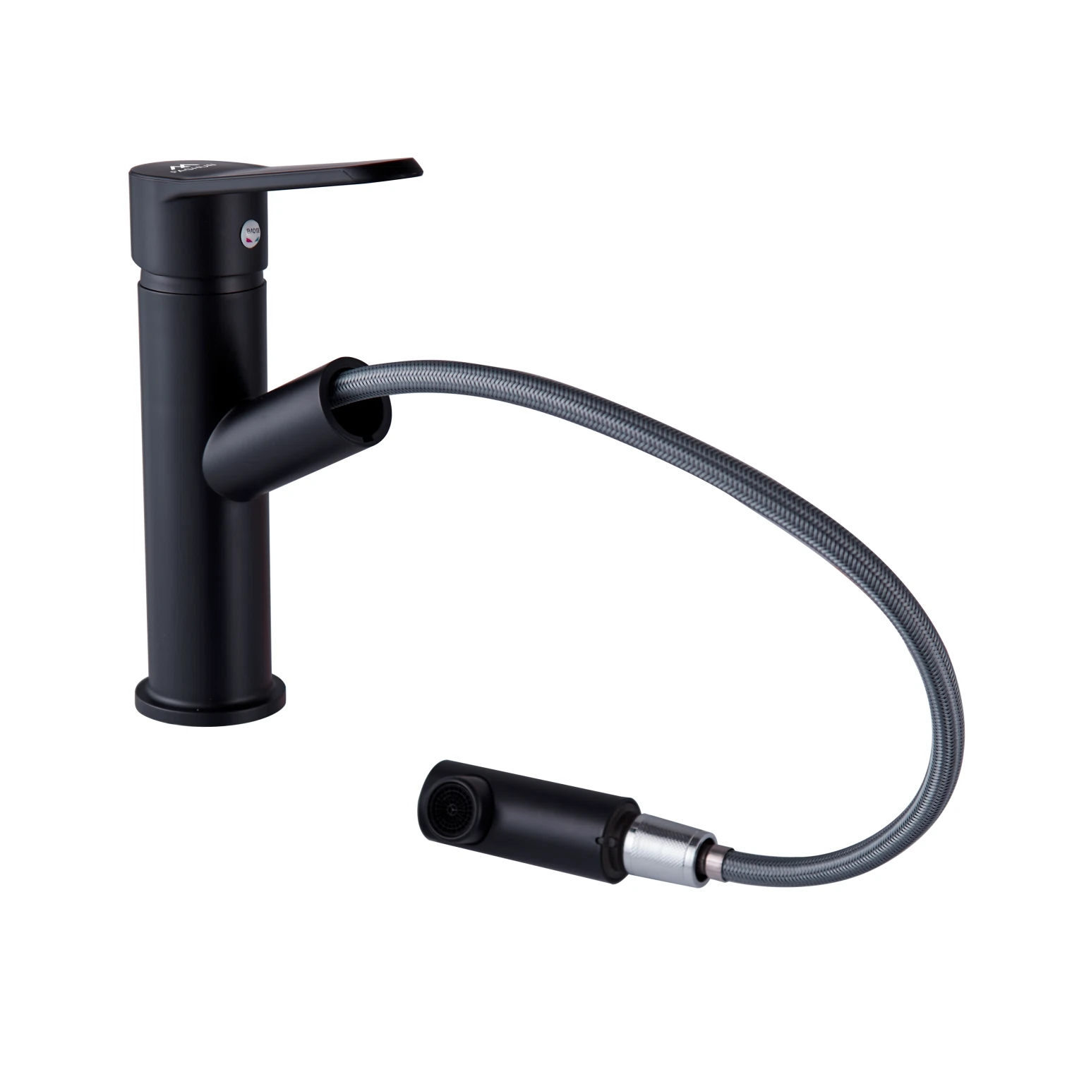 Изображение товара Смеситель для кухни Plstart PL4009-7, чёрный