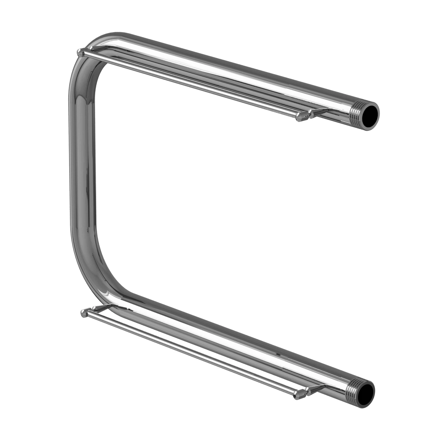 Изображение товара Полотенцесушитель MIXLINE SIMPLE P 32х50 1'' нержавеющая сталь с полкой