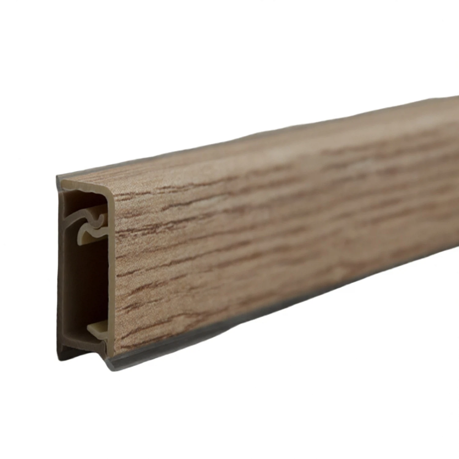 Изображение товара Плинтус для столешниц Волшебная палочка 25*12мм 3м темно-коричневый