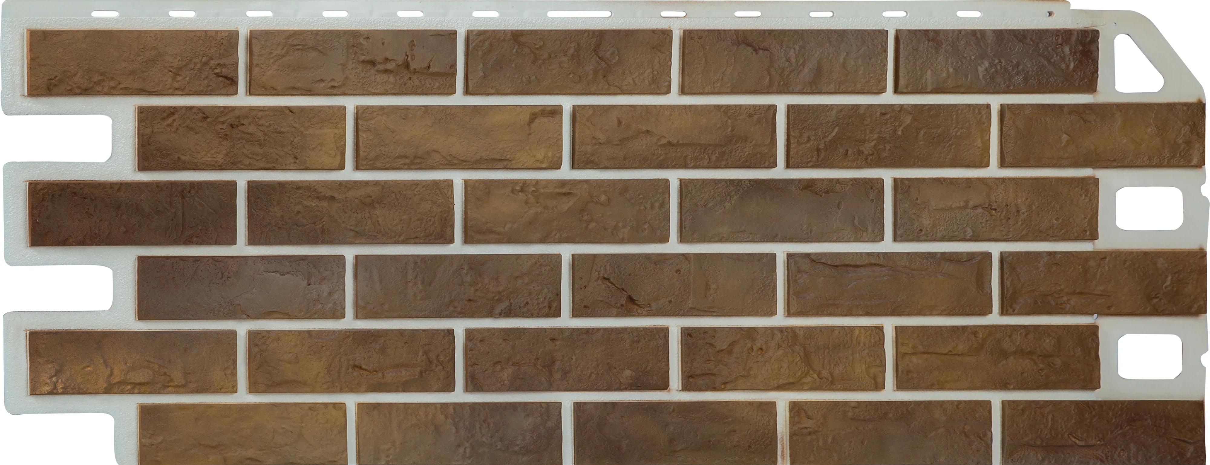 Изображение товара Панель Кирпич Рустикальный 02 1 11 х 0 45 м цокольный сайдинг