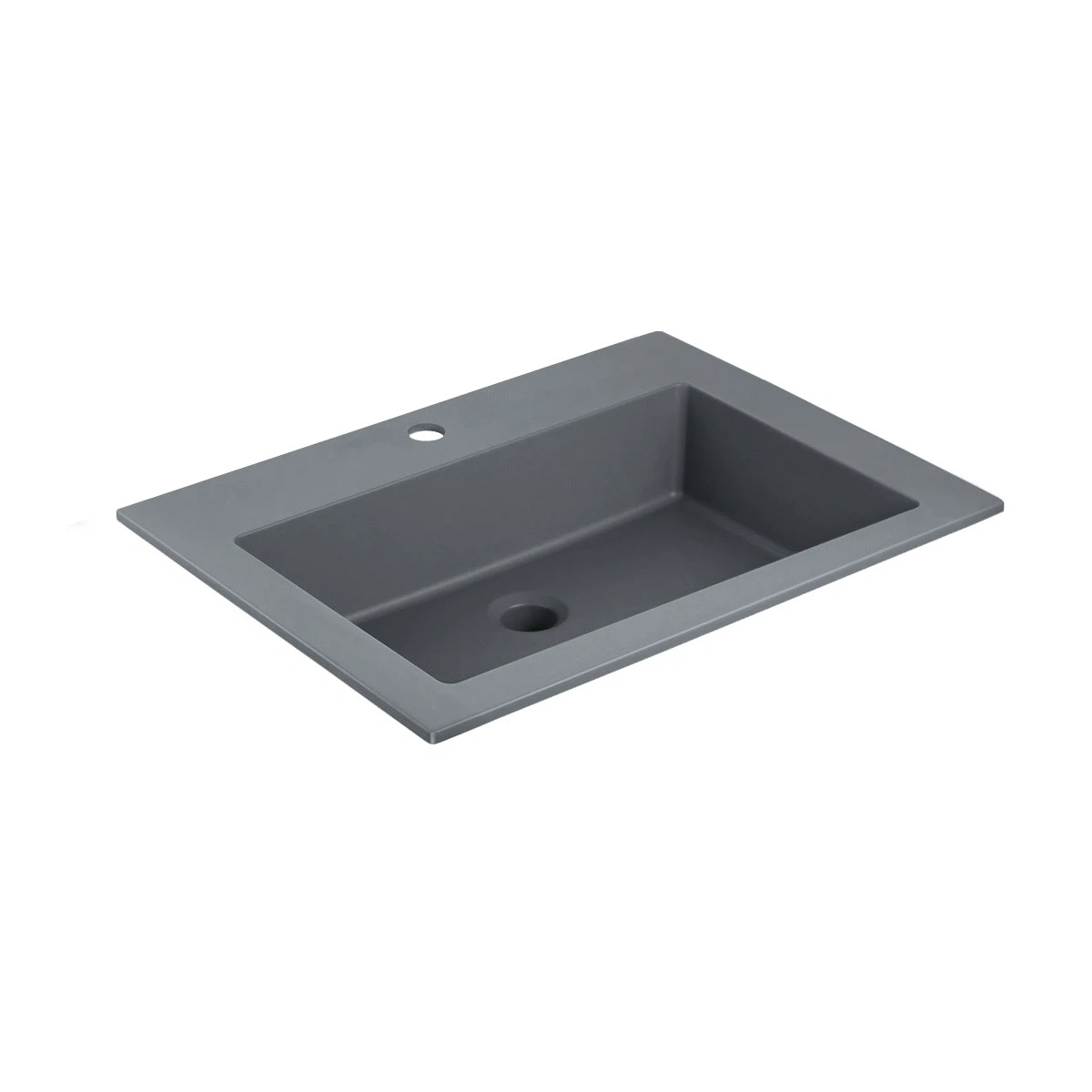 Изображение товара Раковина VCB-13600G из кварца, цвет серый