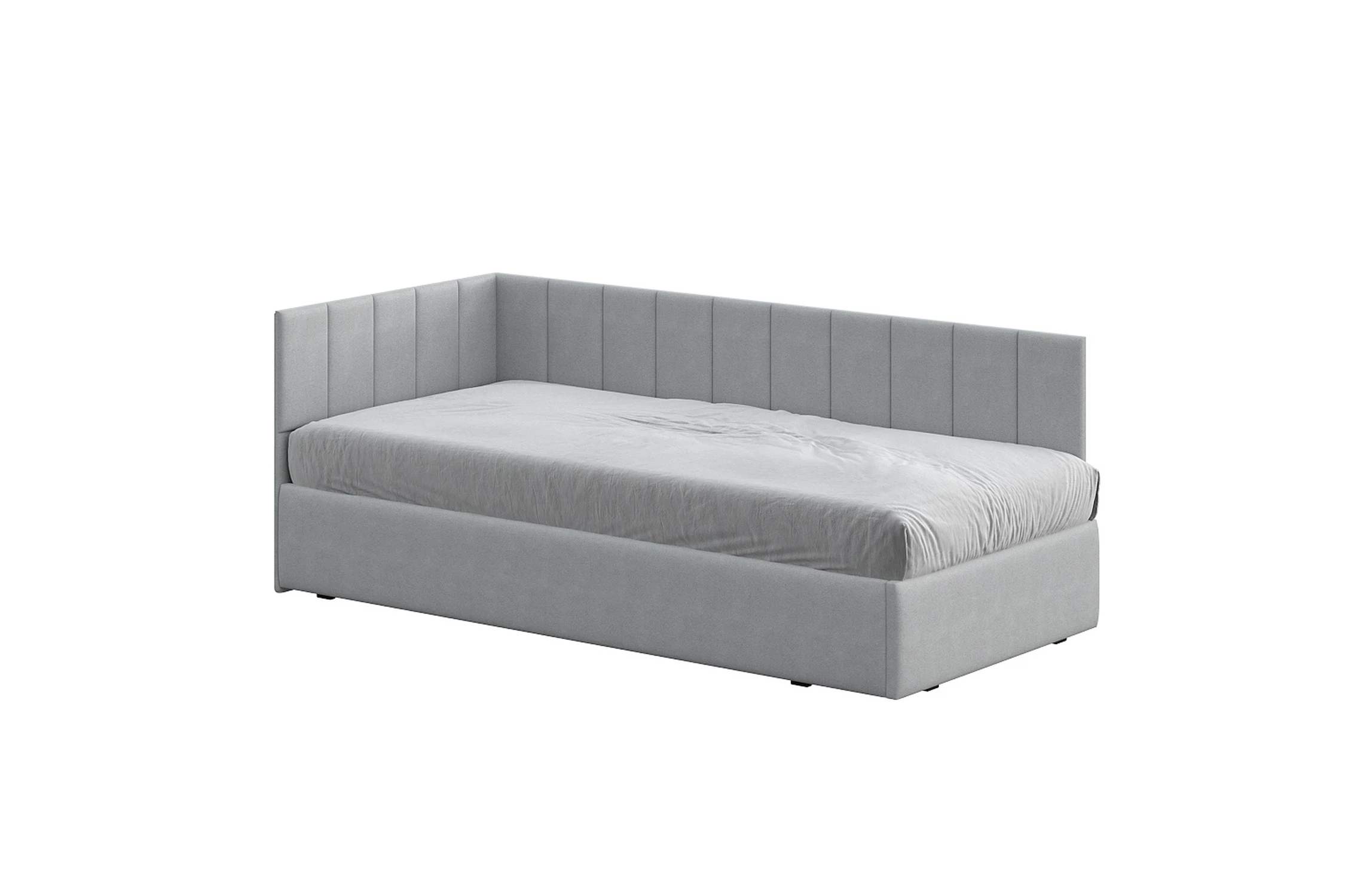 Изображение товара Кровать, Арника мебель,  "КР 3", артикул 00-00119926, размер 204.2*94.7*75, Серый