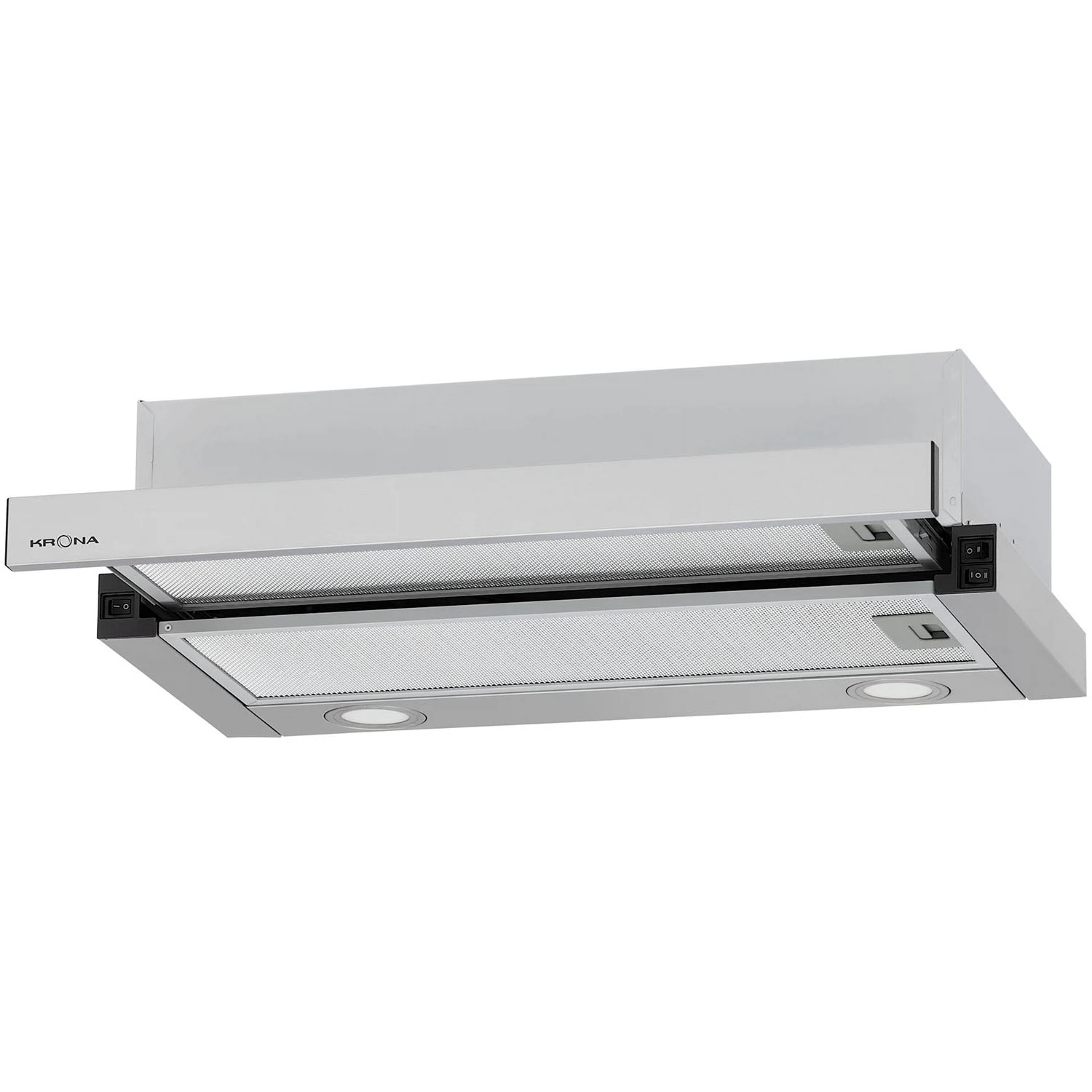 Изображение товара Встраиваемая кухонная вытяжка Krona KAMILLA T 600 INOX, 1000 м3/ч