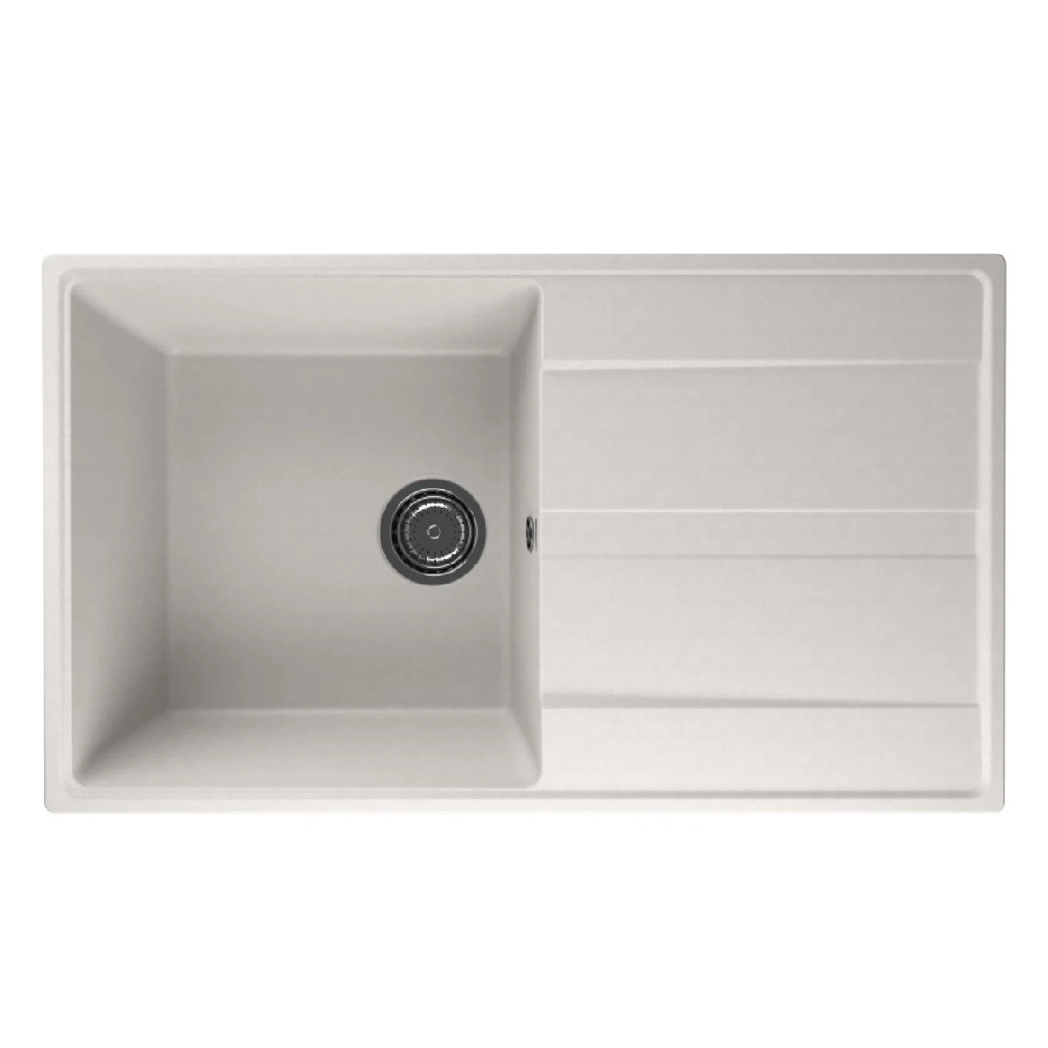 Изображение товара Кухонная мойка Ulgran Quartz Prima 850-01, жасмин, искусственный мрамор