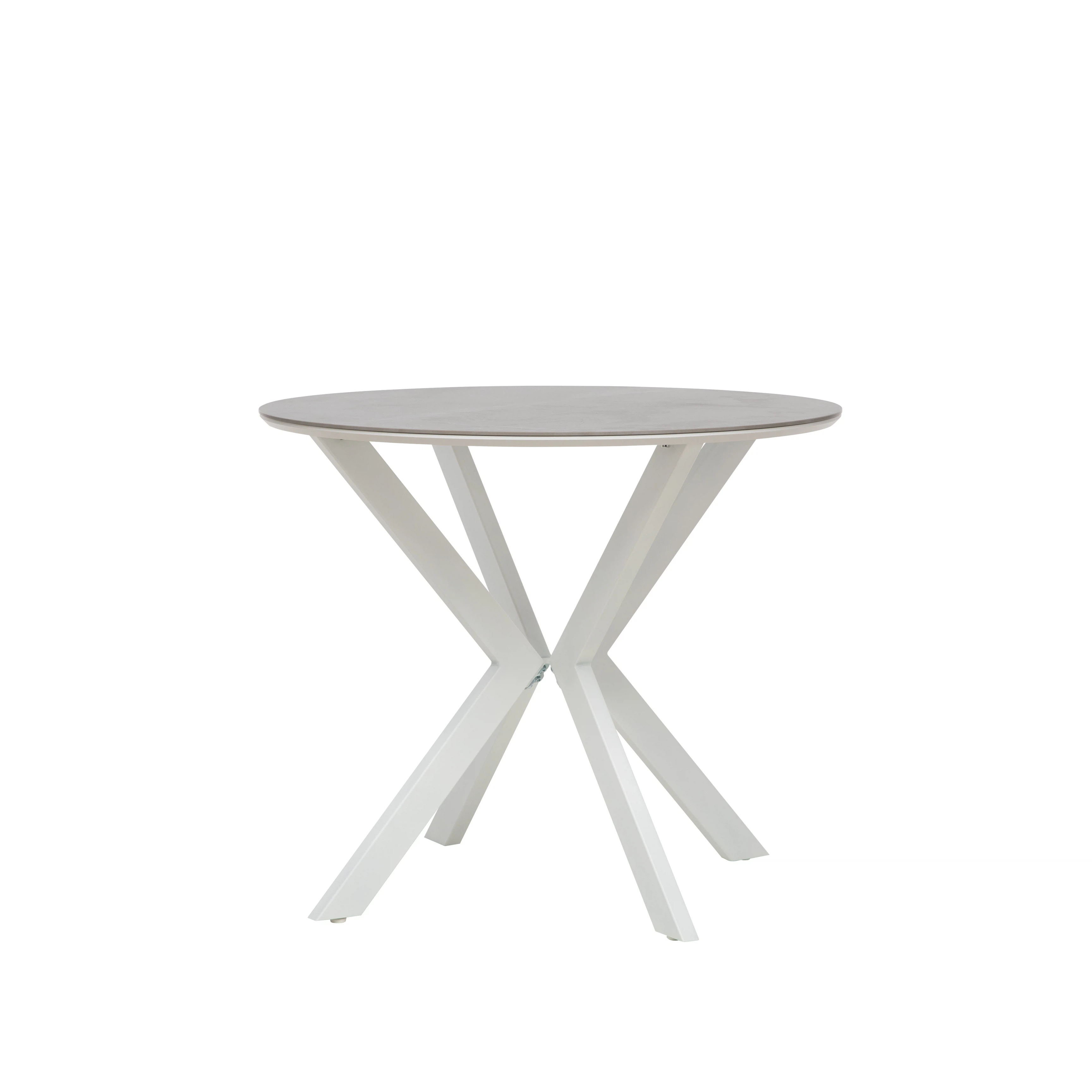 Изображение товара Современный круглый обеденный стол Leset Хокку из МДФ и керамики