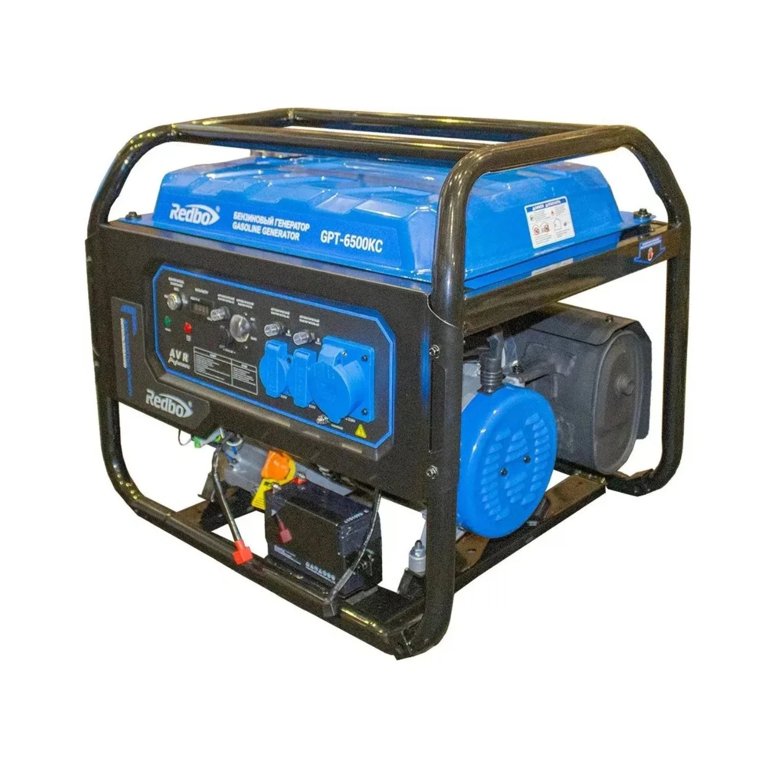 Изображение товара Генератор бензиновый REDBO GPT-6500KC