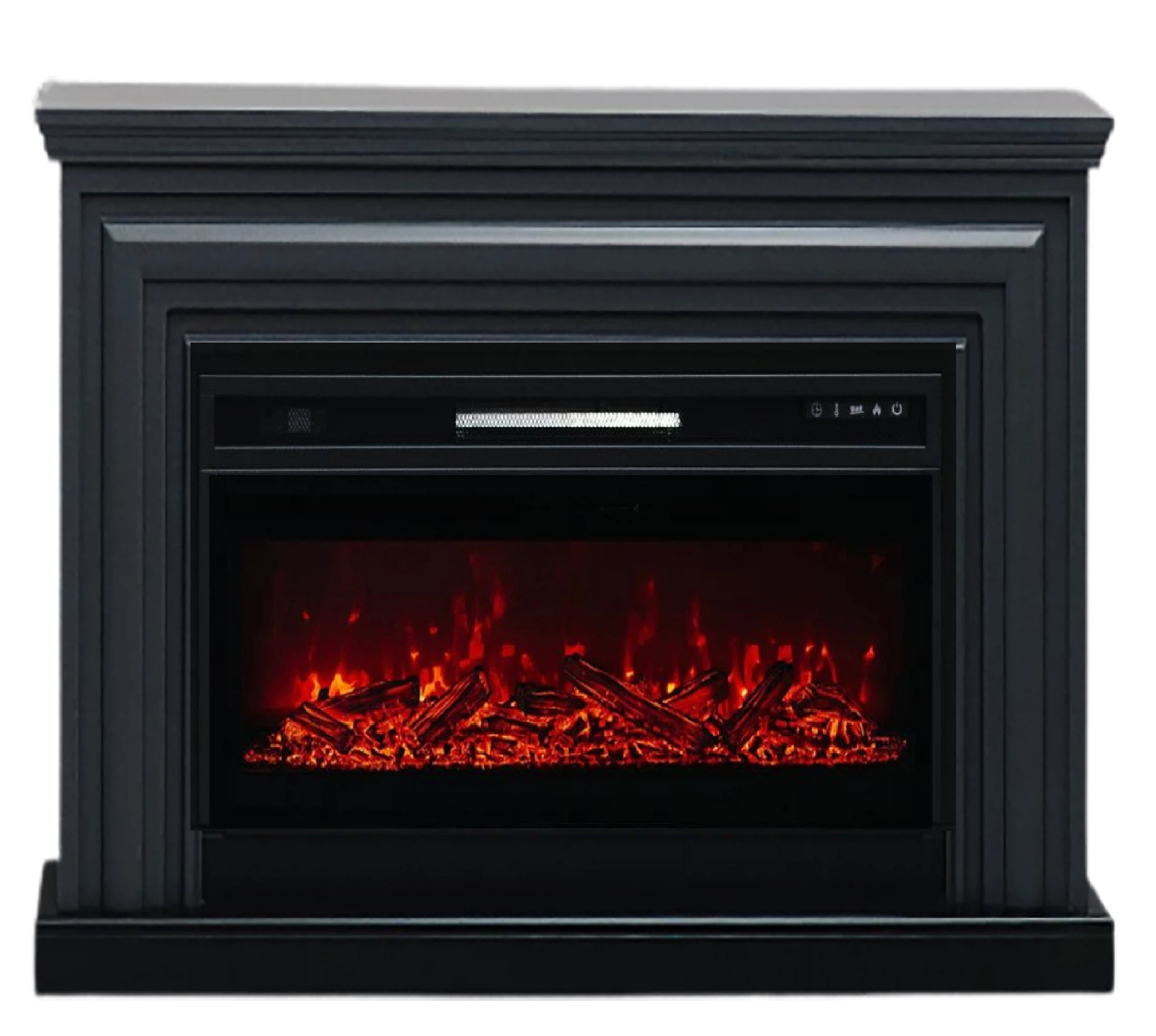 Изображение товара Каминокомплект Vakanda с очагом Pulsar 23 графит грей