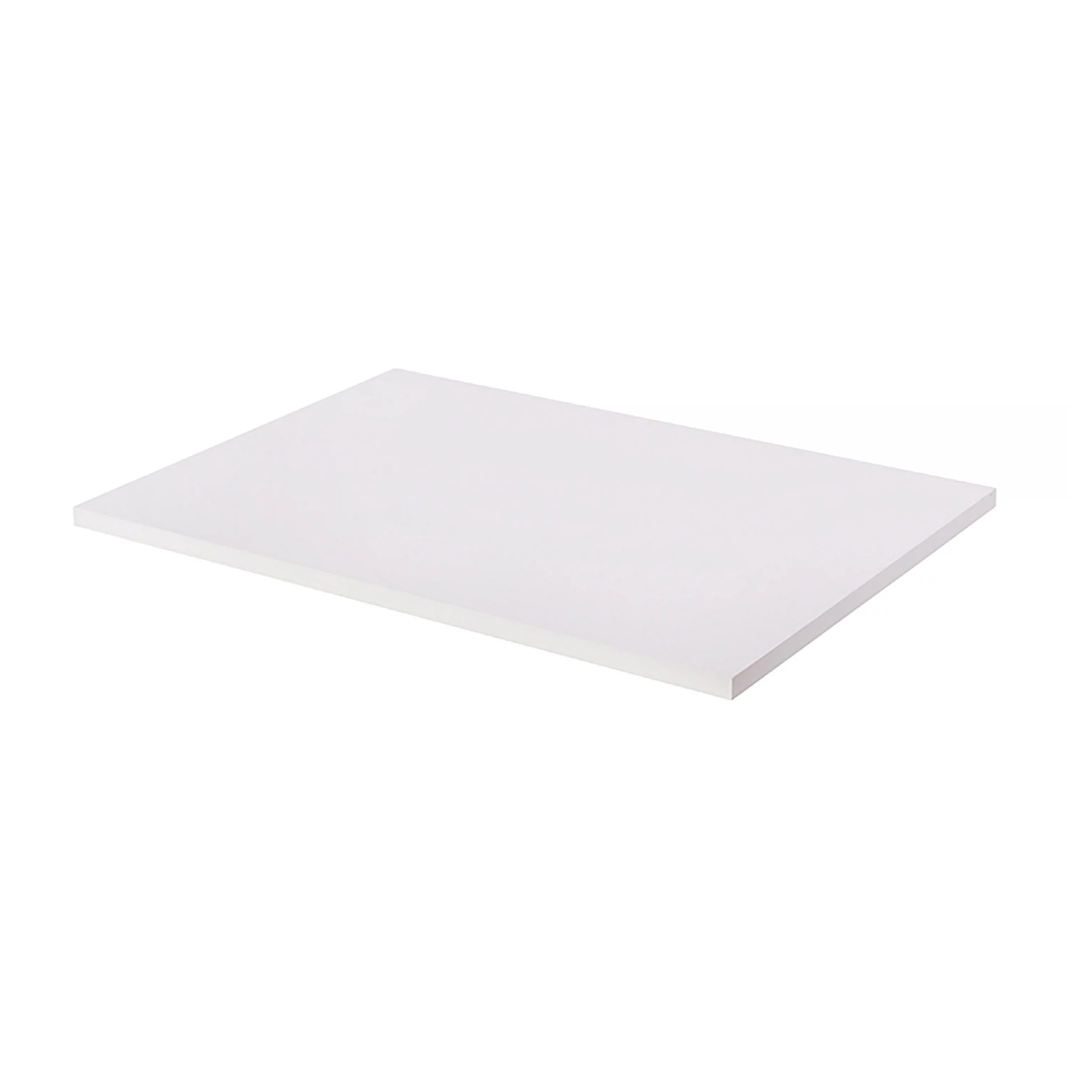 Изображение товара Полка ЛДСП Larvij 585x406x16 мм белая для гардеробных систем