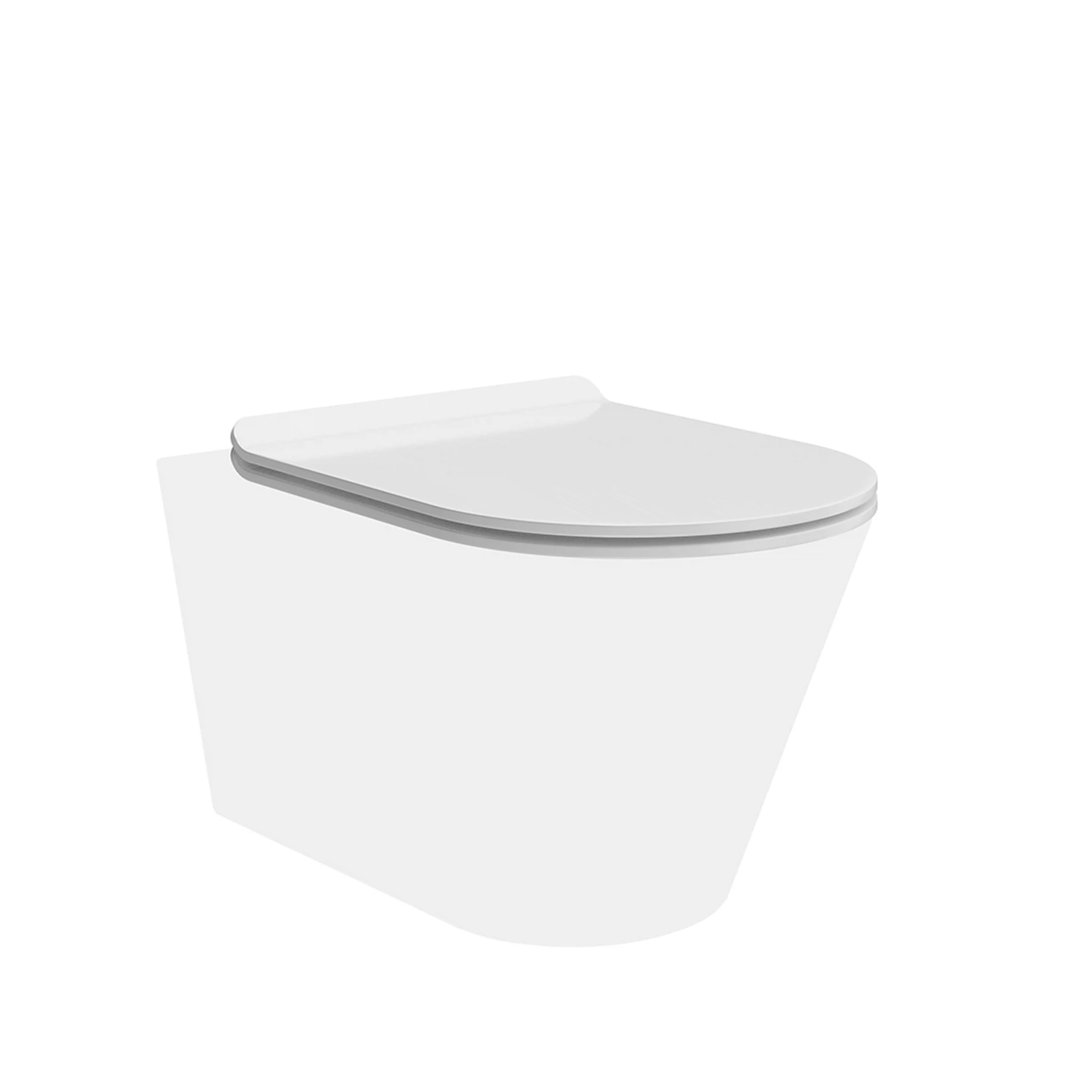 Изображение товара Сиденье для унитаза с микролифтом Kerama Marazzi, универсальное, белое