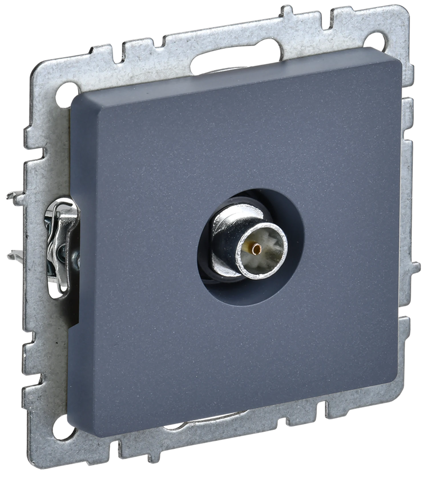 Изображение товара Розетка TV оконечная IEK BRITE BASE Маренго РТВ11-0-БрМ.