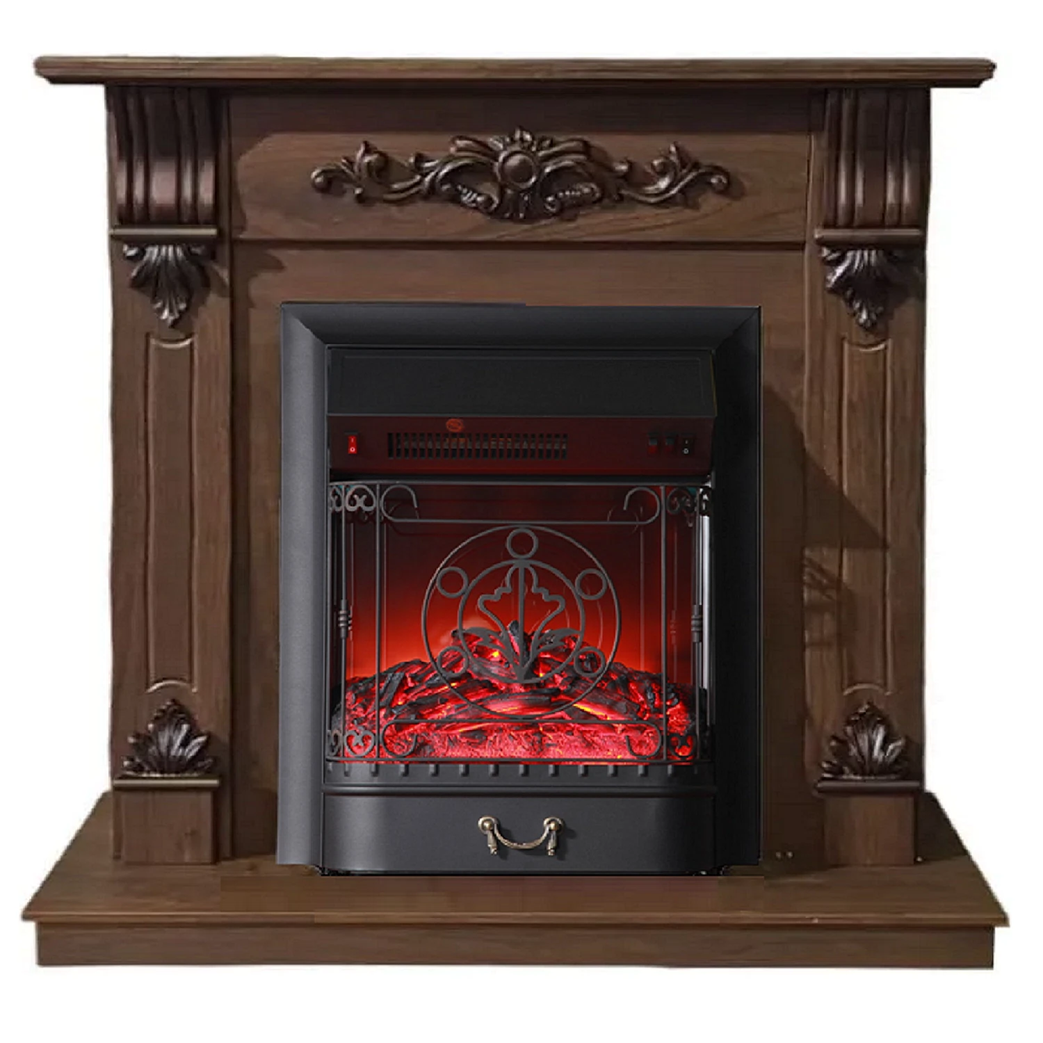 Изображение товара Каминокомплект Мальта с MAJESTIC BL орех