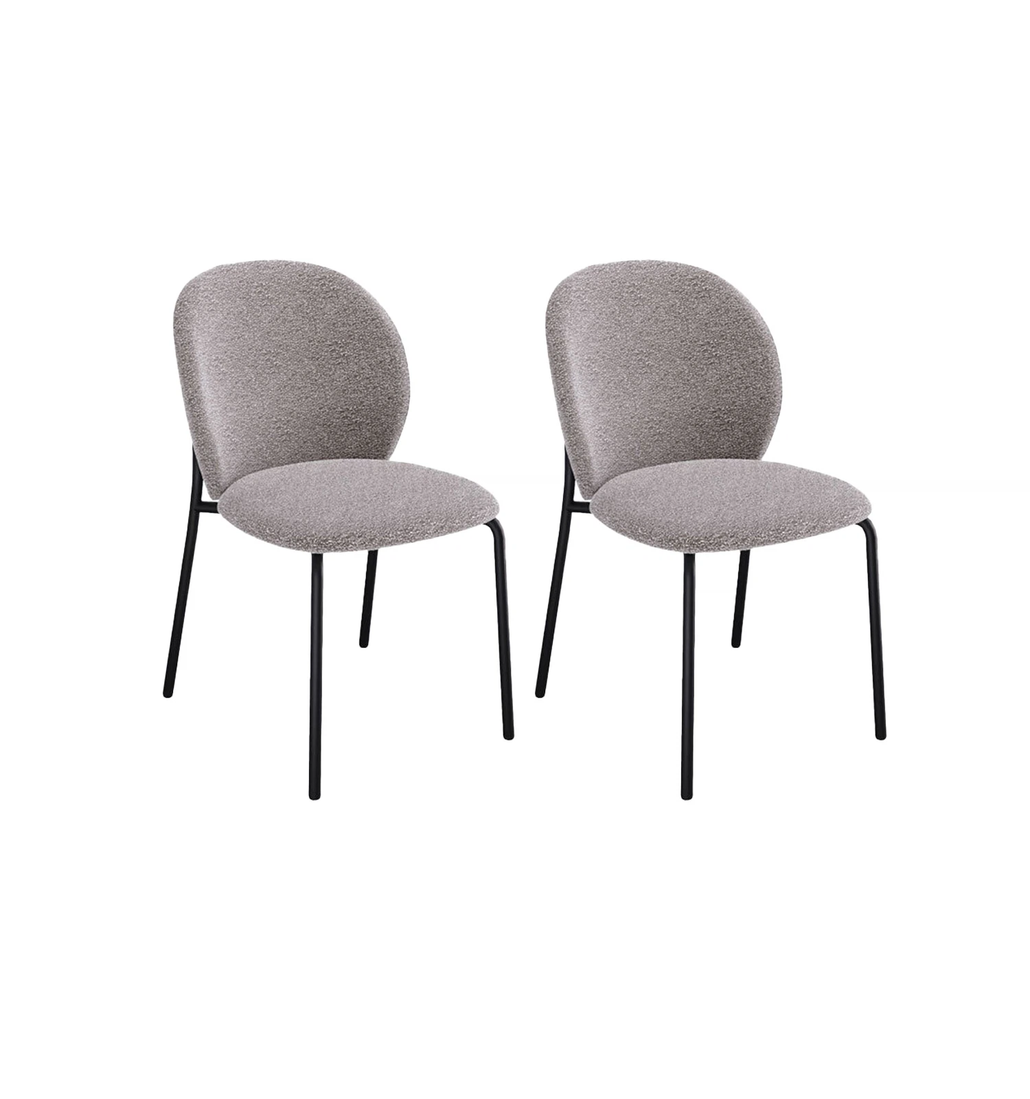 Изображение товара Комплект 2 стульев Kenner 307SD черный/капучино премиум платформа