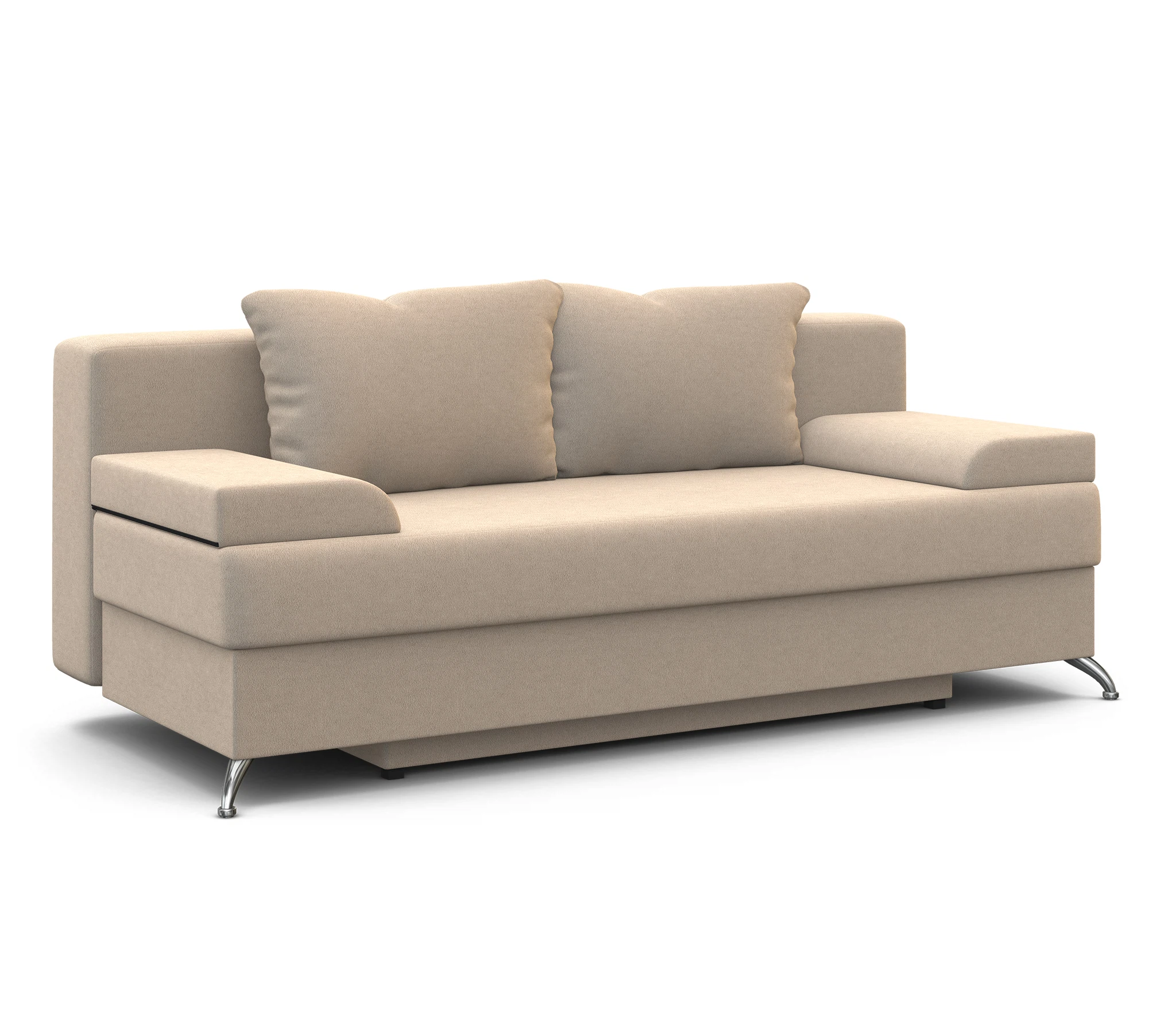 Изображение товара Диван-кровать Лайт велюр бежевый