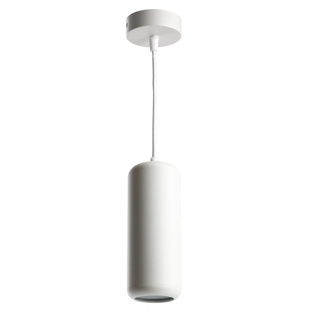 Изображение товара Светильник потолочный Feron HL3658 Barrel ECHO levitation  12W, 230V, GX53, белый, с антибликовой сеточкой, на подвесе 1,7 м