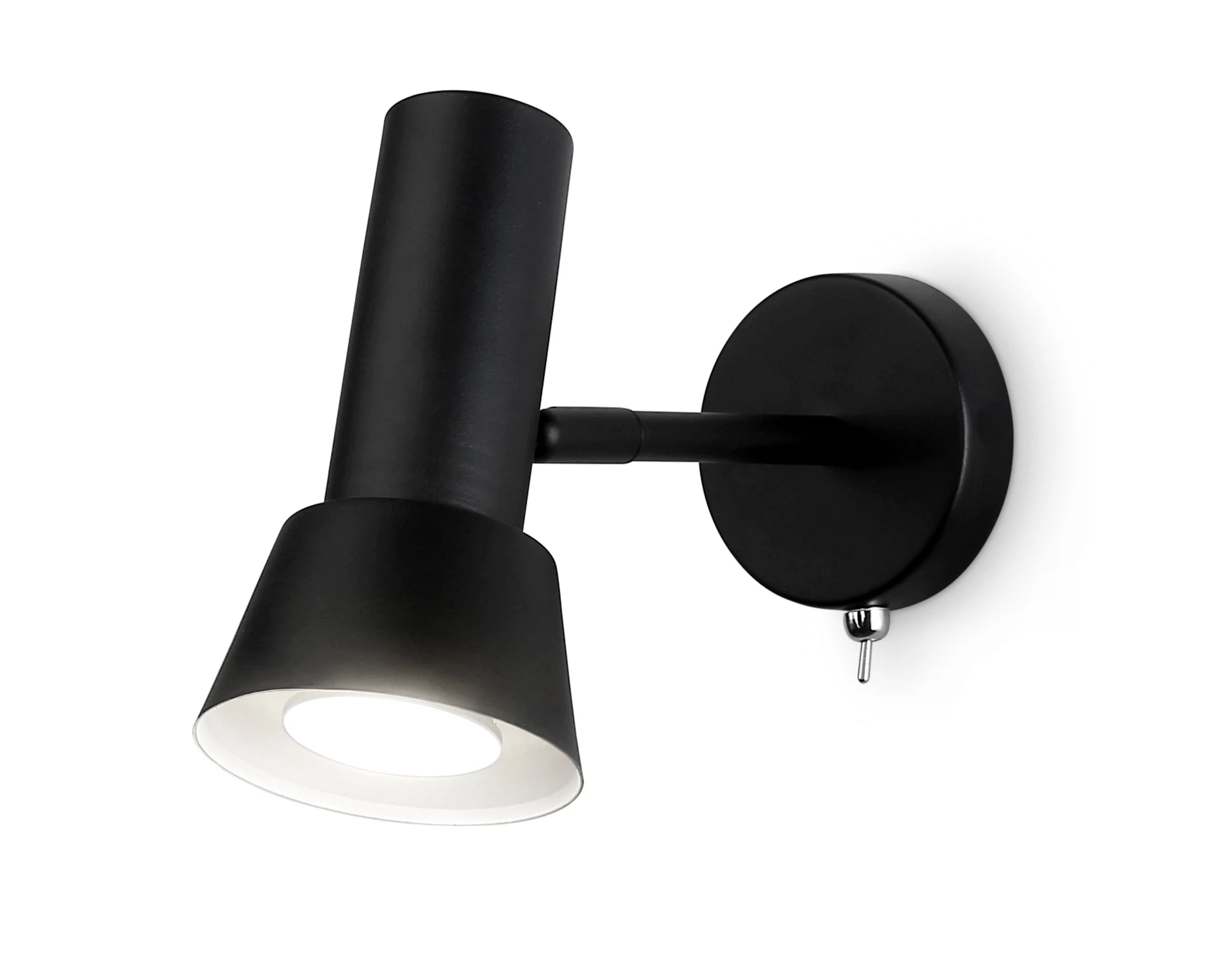Изображение товара Настенный светильник Ambrella Light TA13129 черный с поворотом и цоколем GU10
