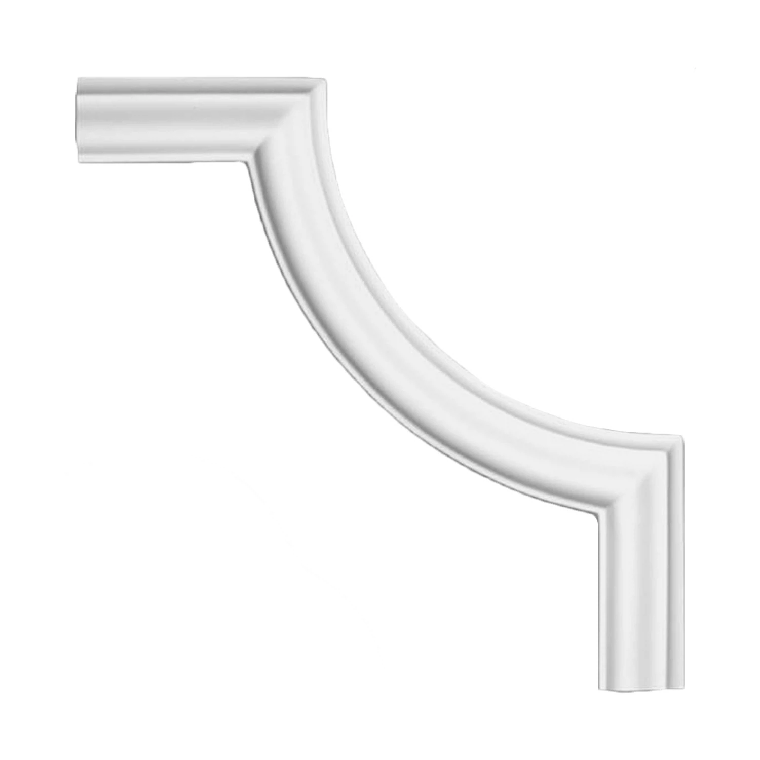 Изображение товара Декоративный угол из полиуретана Decomaster DP-304B 270x270x20 мм для внутренней отделки