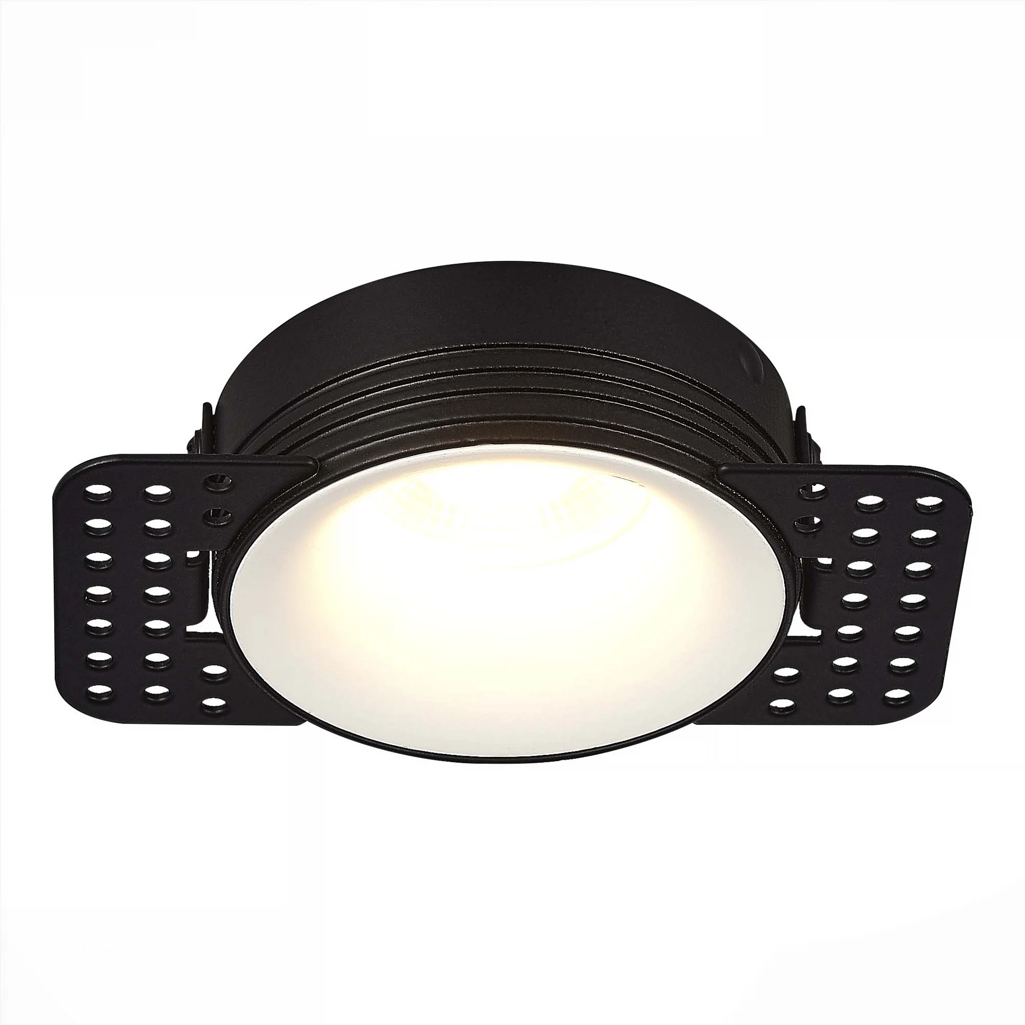 Изображение товара Встраиваемый светильник GU10 серии ST218, сменные декоративные кольца, гипсокартон