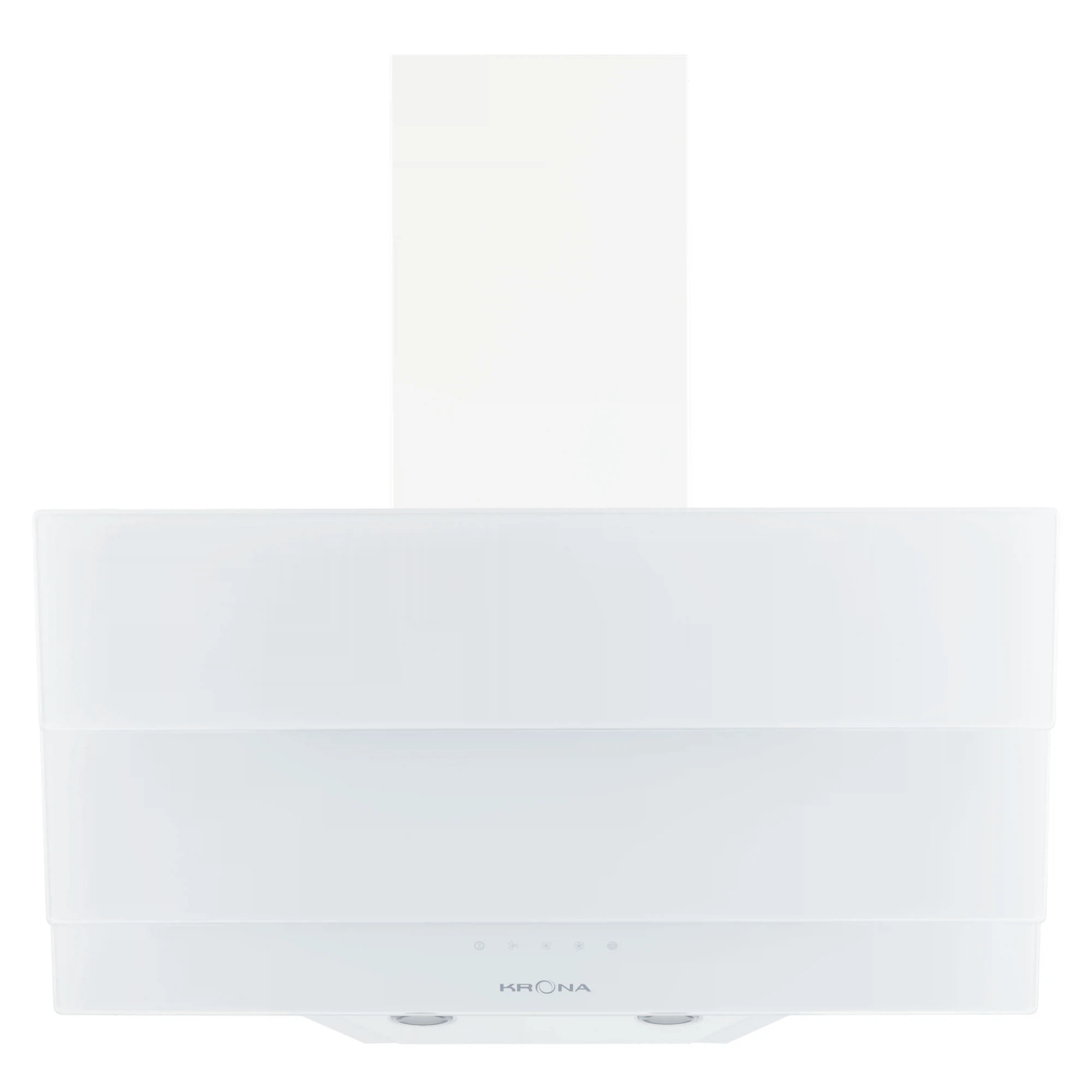 Изображение товара Кухонная вытяжка KRONA AURORA 600 white S наклонная сенсорная