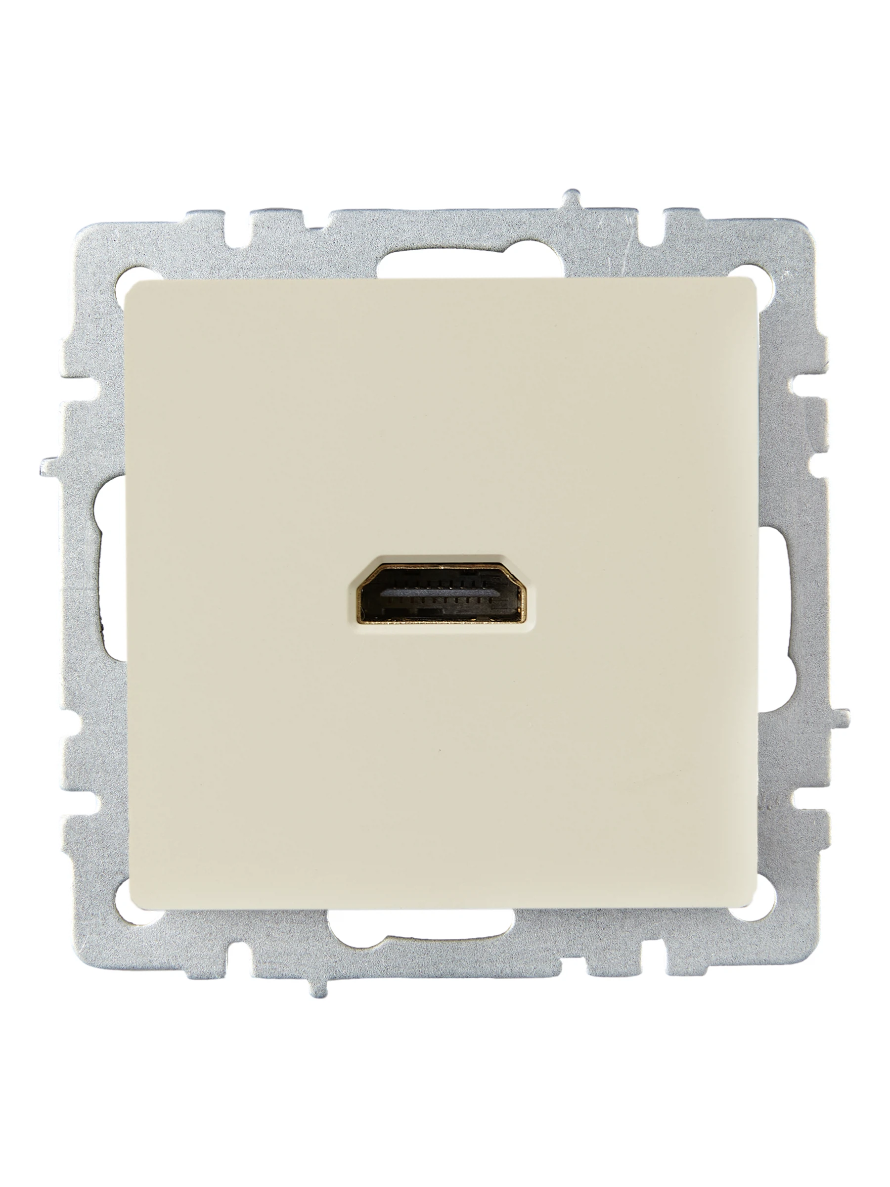 Изображение товара Розетка HDMI IEK BRITE BASE Бежевый РHDMI-0-БрКр.