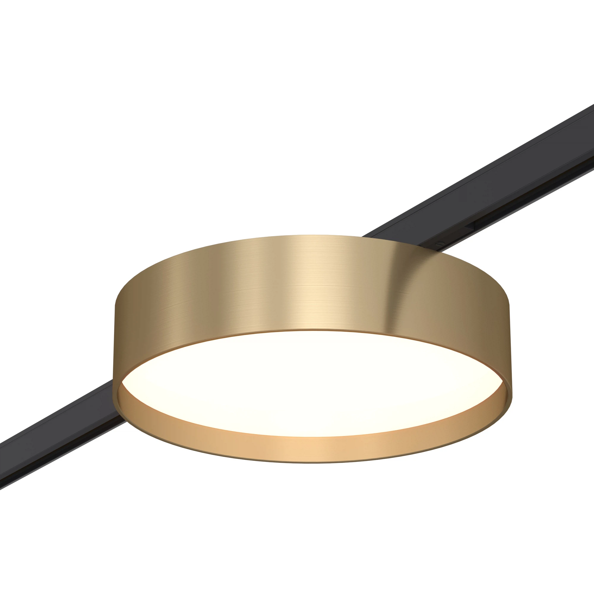 Изображение товара ST670.346.12 Магнитный трековый светильник Латунь LED 1*12W 4000K 500Lm Ra>80 100° IP20 D113xH34 24V