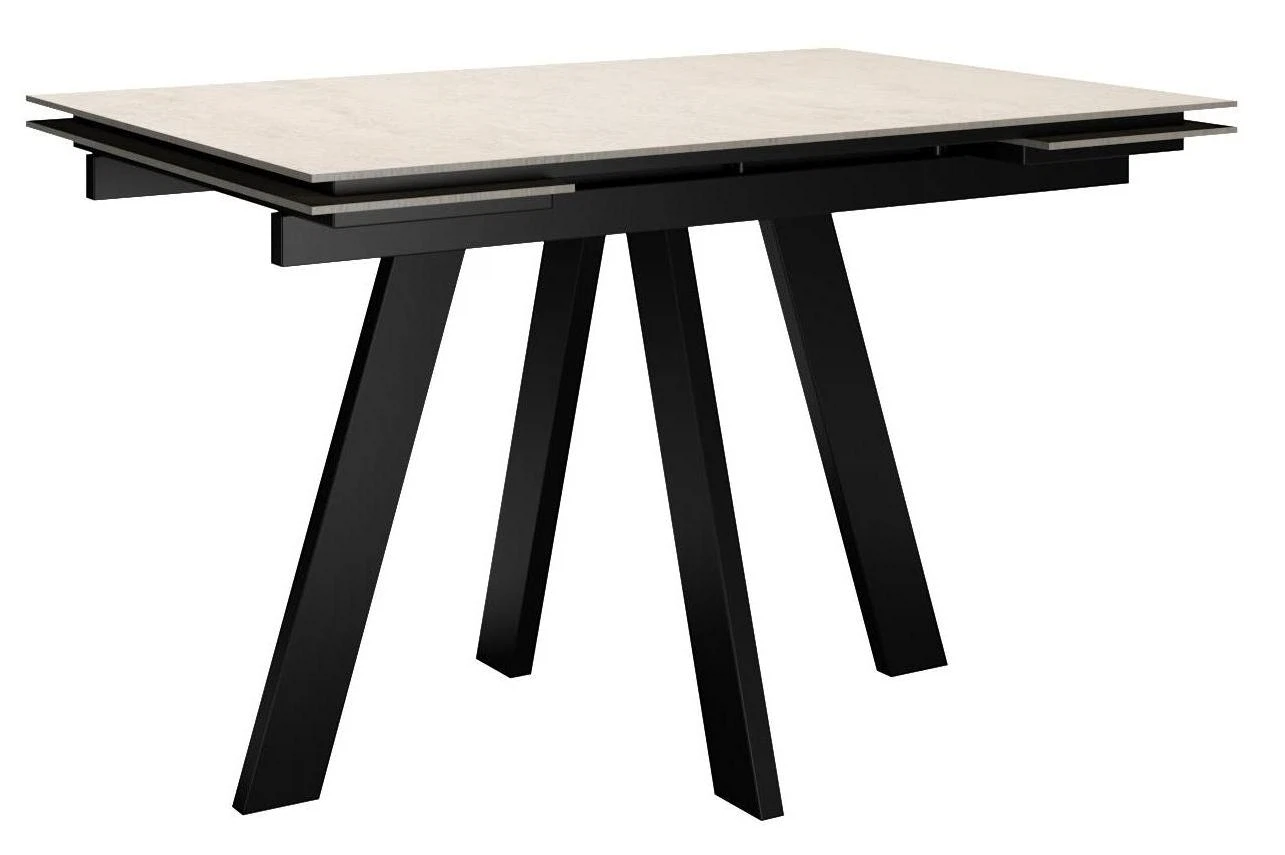 Изображение товара Стол DikLine DM110 Хромикс белый/опоры черные