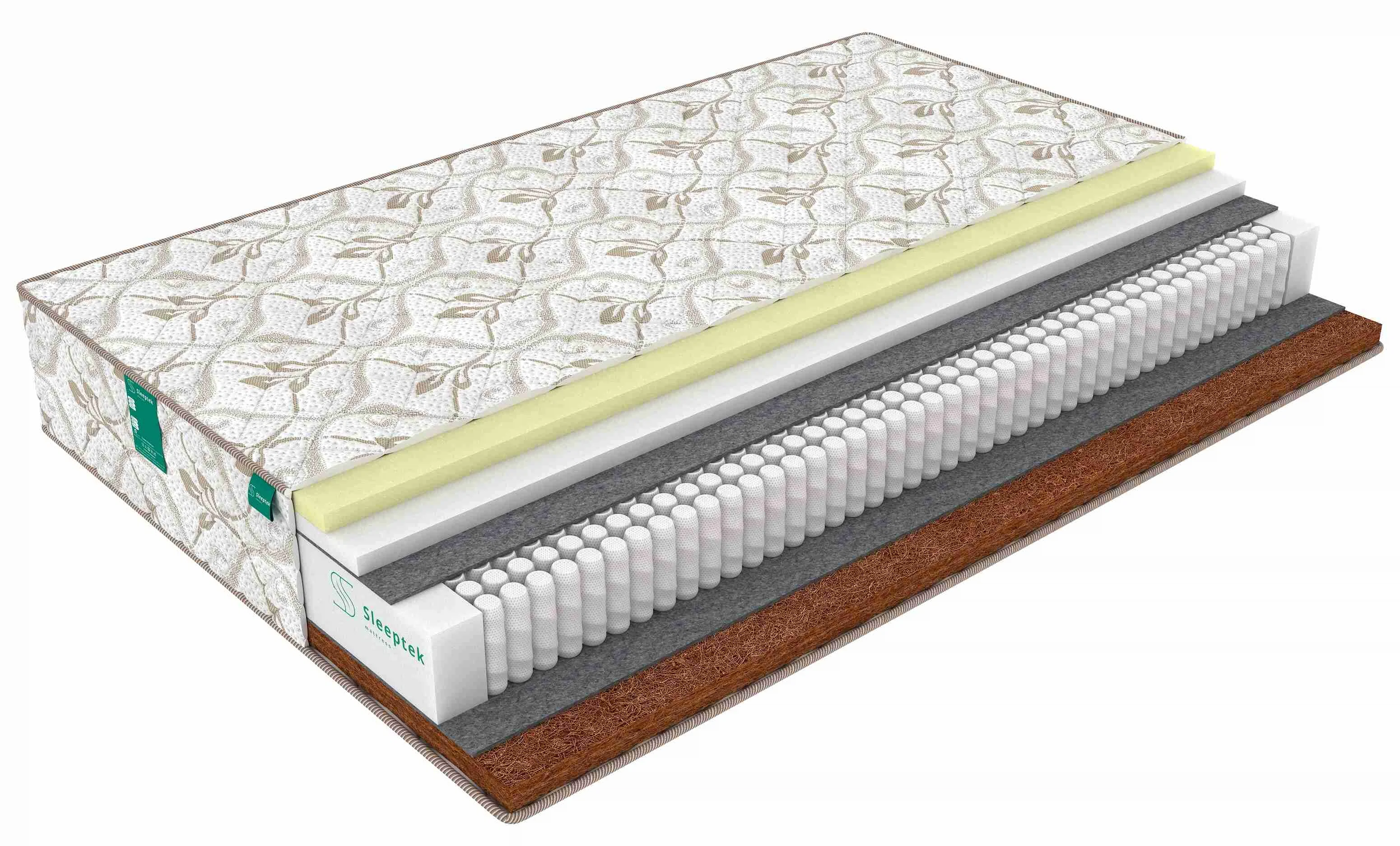 Изображение товара Матрас Sleeptek Perfect MemoFoam Cocos 140х200 см