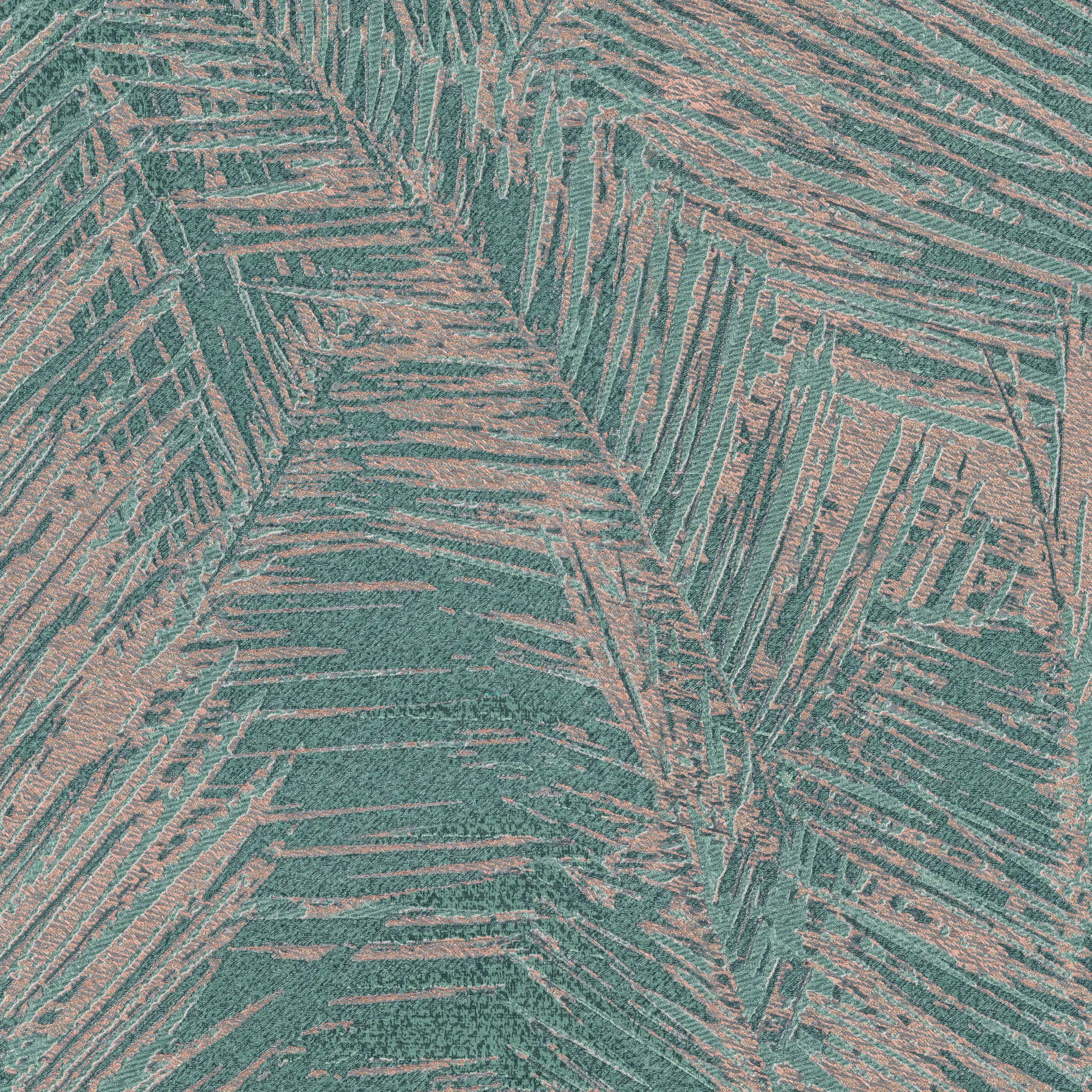 Изображение товара Обои флизелиновые Мауи / Maui Euro Decor, зеленые, 1,06*10,05м, 7350-43