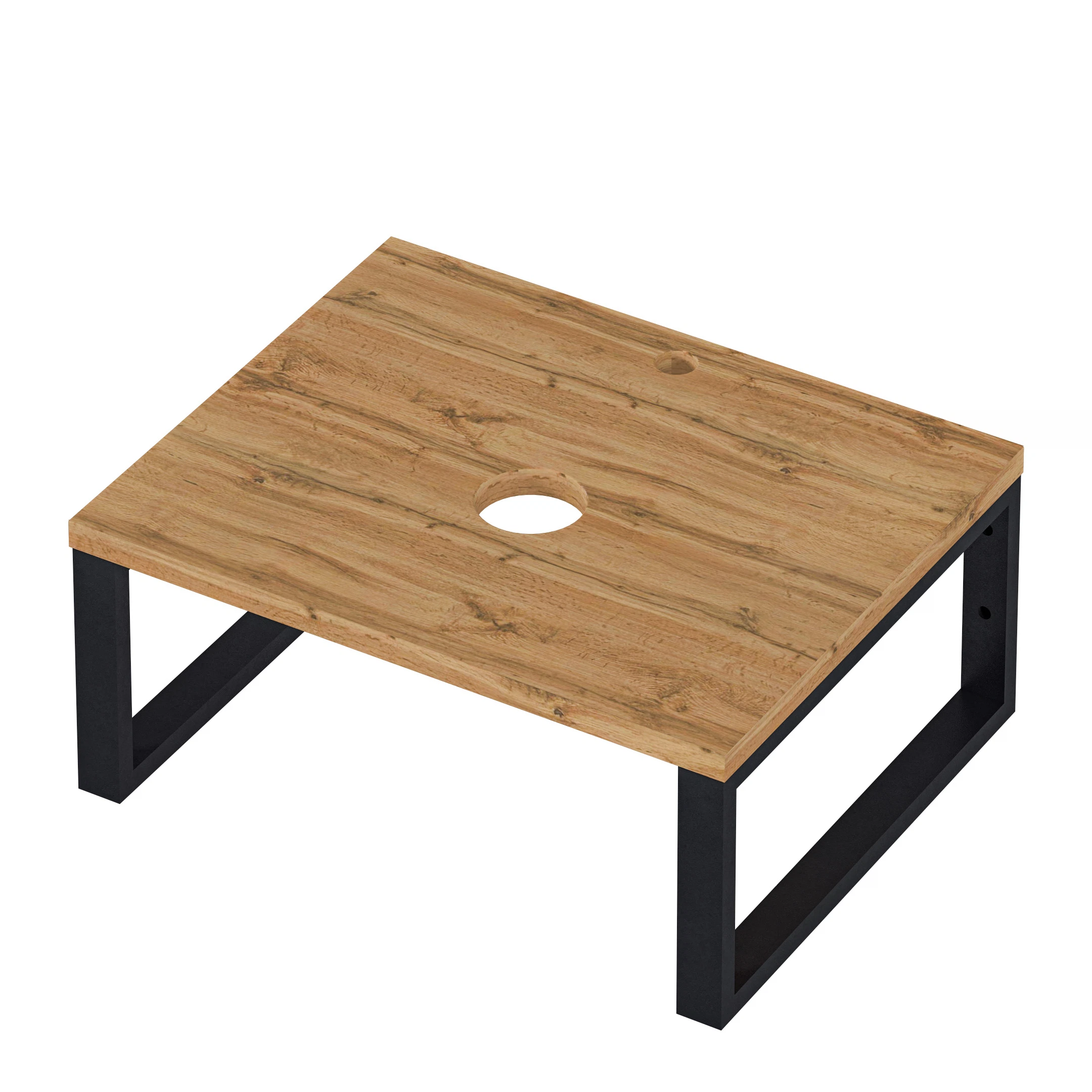 Изображение товара Столешница в ванную GRUNGE LOFT 1Marka 60 см Дуб Вотан