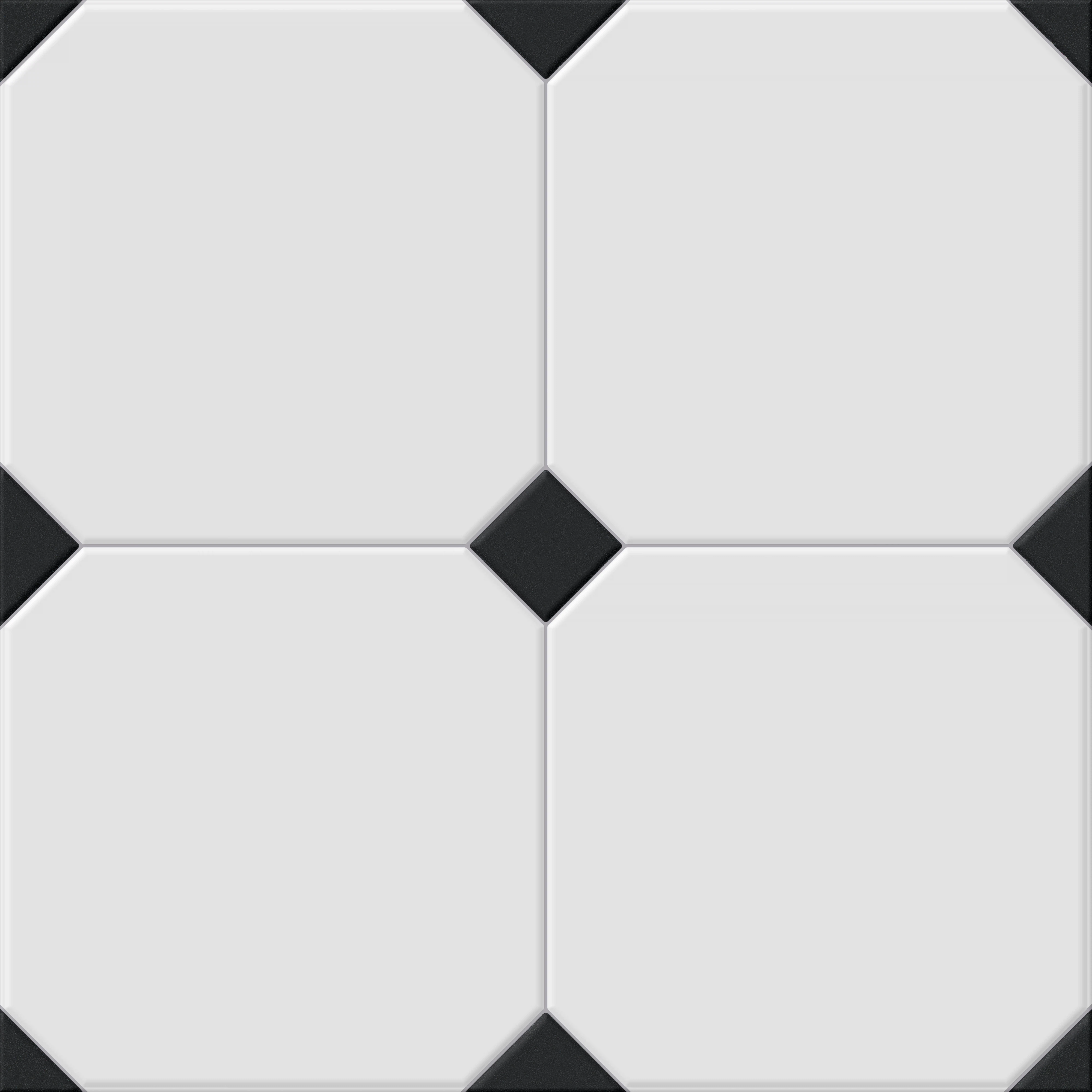 Изображение товара Керамогранит Betera Black-White 58x58 (1,00)