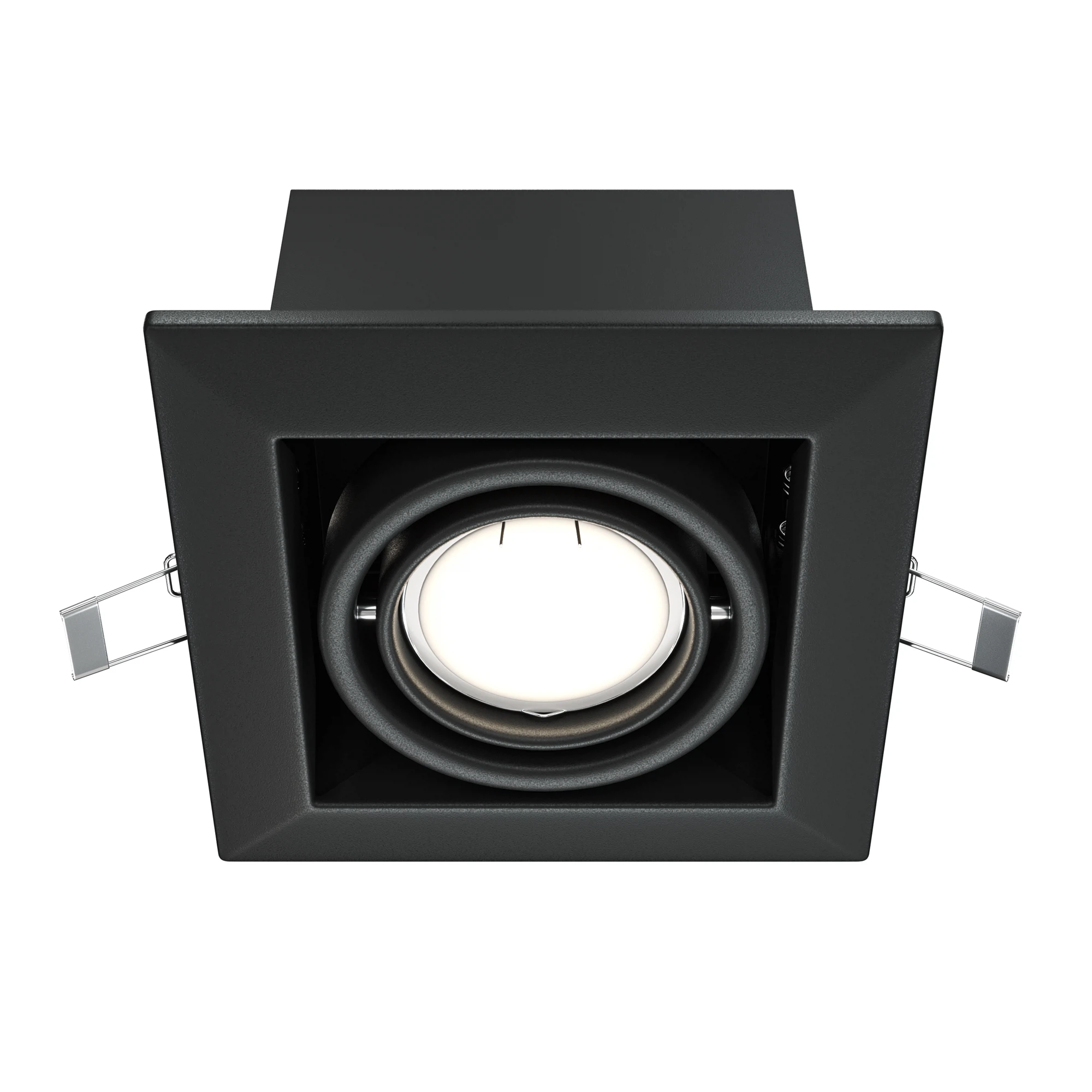 Изображение товара Встраиваемый светильник Maytoni Technical Metal Modern с регулировкой, IP20, GU10, черный
