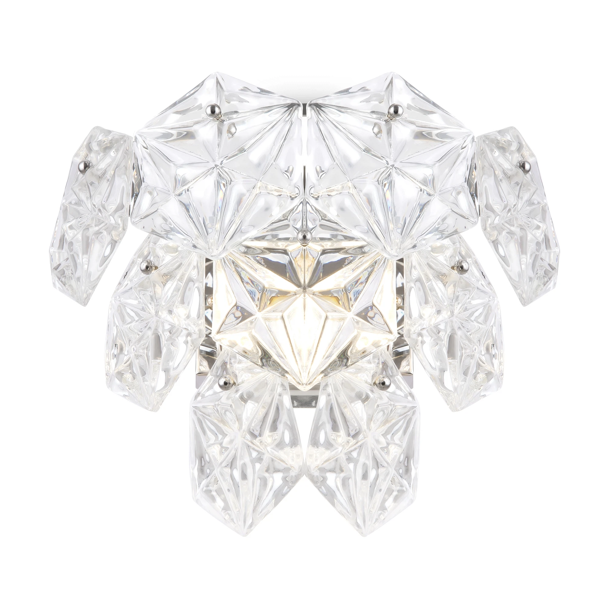 Изображение товара Настенный светильник Freya Molly с прозрачным стеклом и регулируемой высотой