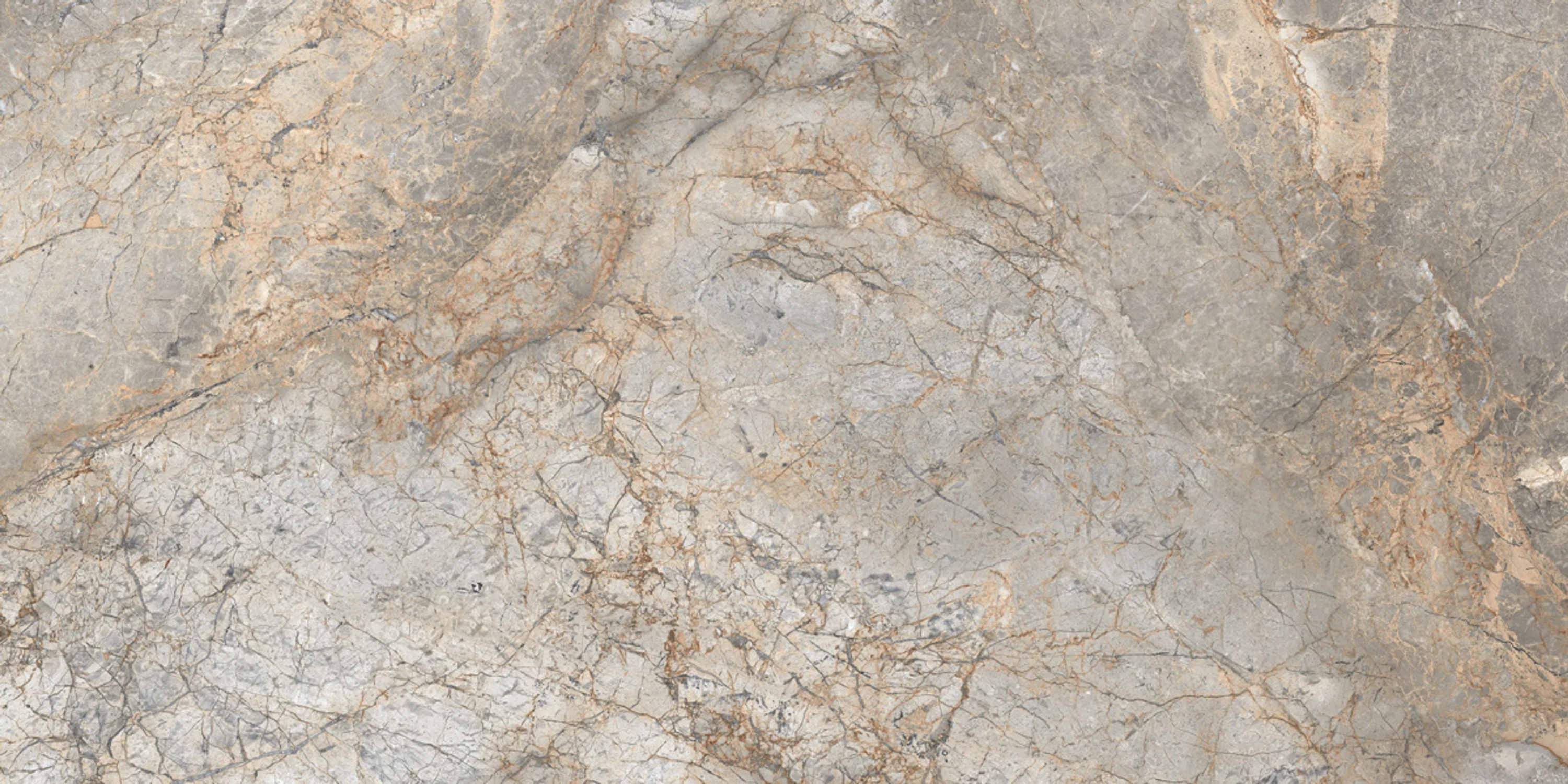 Изображение товара Керамогранит Laparet Spark коричневый шайн 60x120 лаппатированный