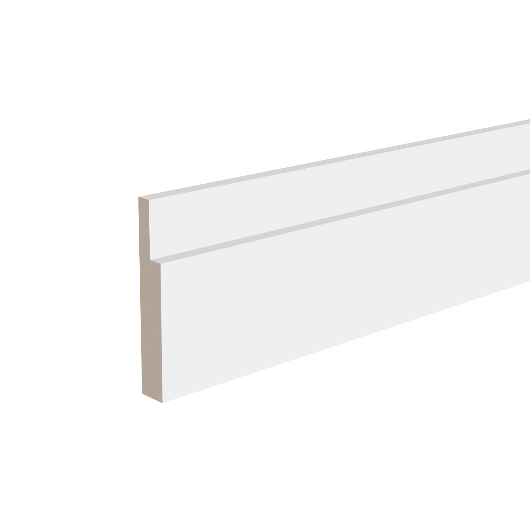 Изображение товара Плинтус Ultrawood арт. Base 7512 i (2000 х 75 х 12 мм)