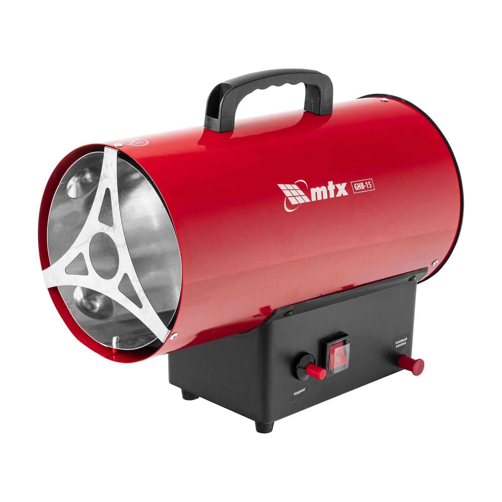 Изображение товара Газовая тепловая пушка GHB-15, 15 кВт, 320 м3/ч, пропан-бутан, MTX 98805
