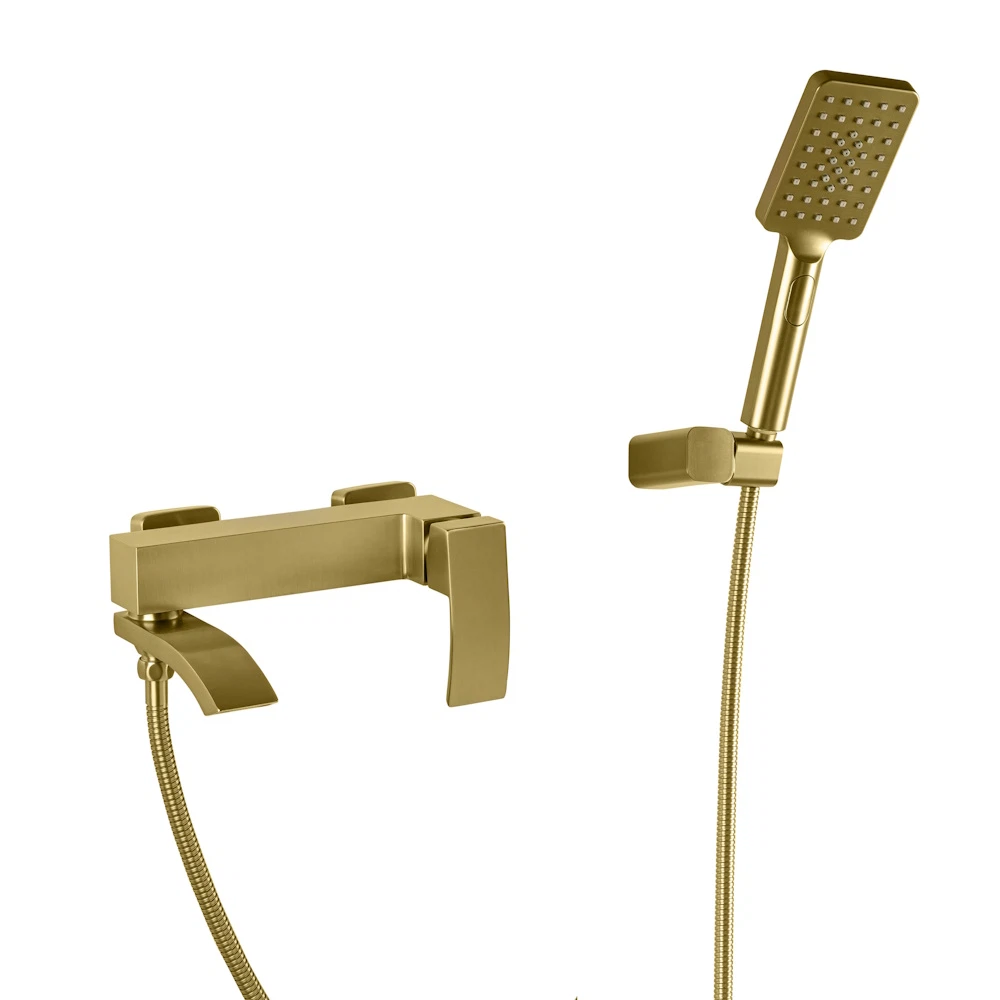 Изображение товара Смеситель для ванны FILARETE Waterfall FL2110MG, матовое золото