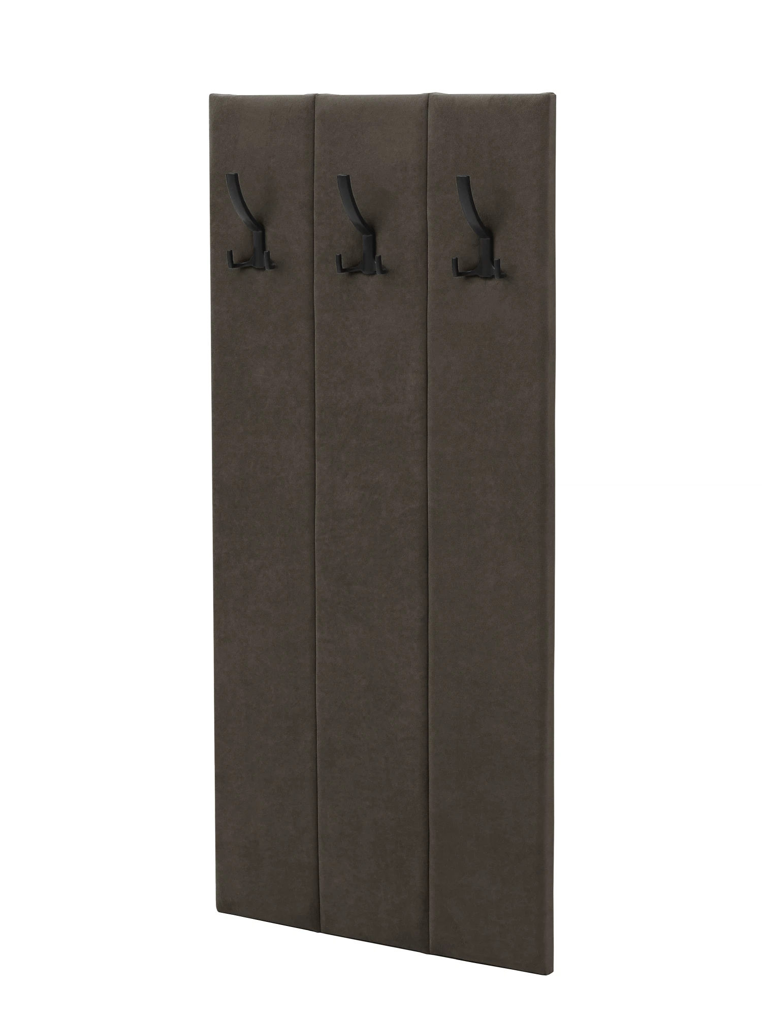 Изображение товара Настенная мягкая вешалка NRAVA Asti 60x120 см коричневая для дома и прихожей