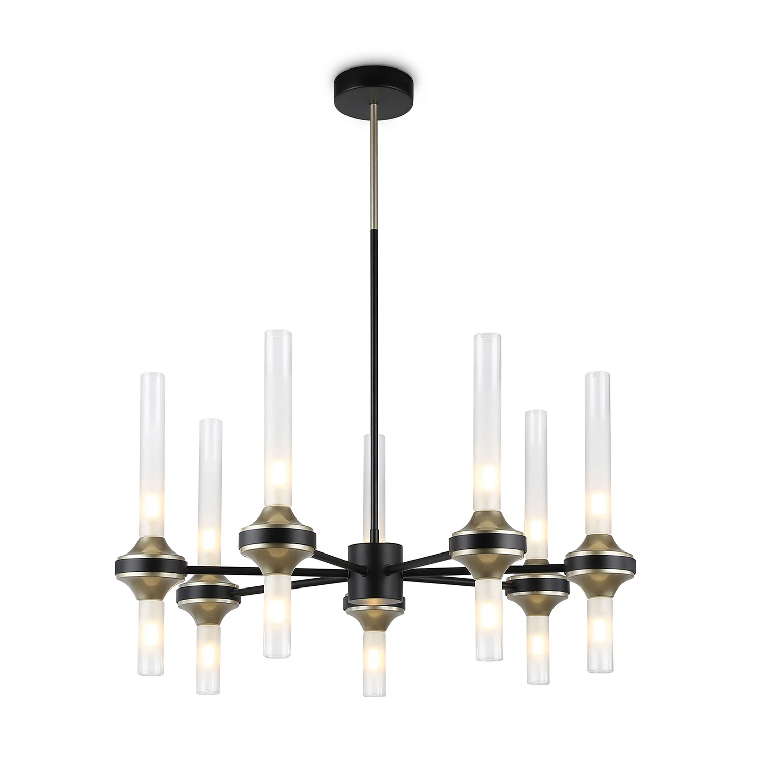 Изображение товара Люстра на штанге AMBRELLA LIGHT 10 и более ламп, 30Вт, IP20 Черный LH55353