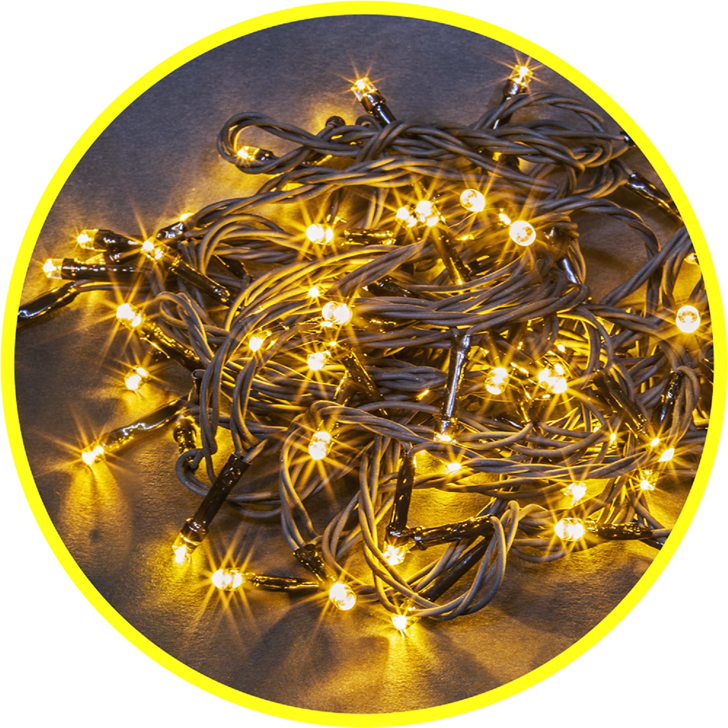 Изображение товара Уличная гирлянда Navigator 15.5м 8 режимов теплый свет IP44 морозостойкая